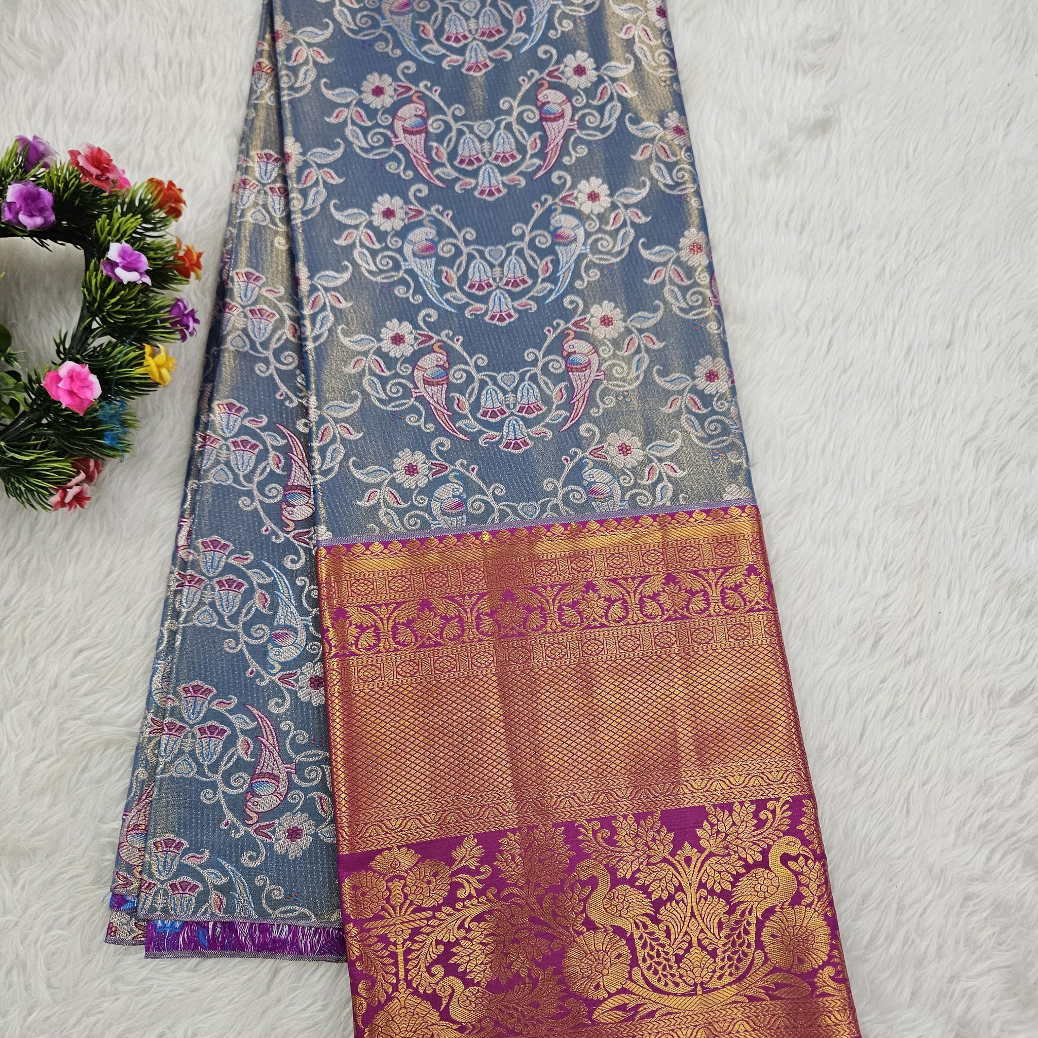 (10+ Year) Lehenga – Unstitched (Blouse + Material)