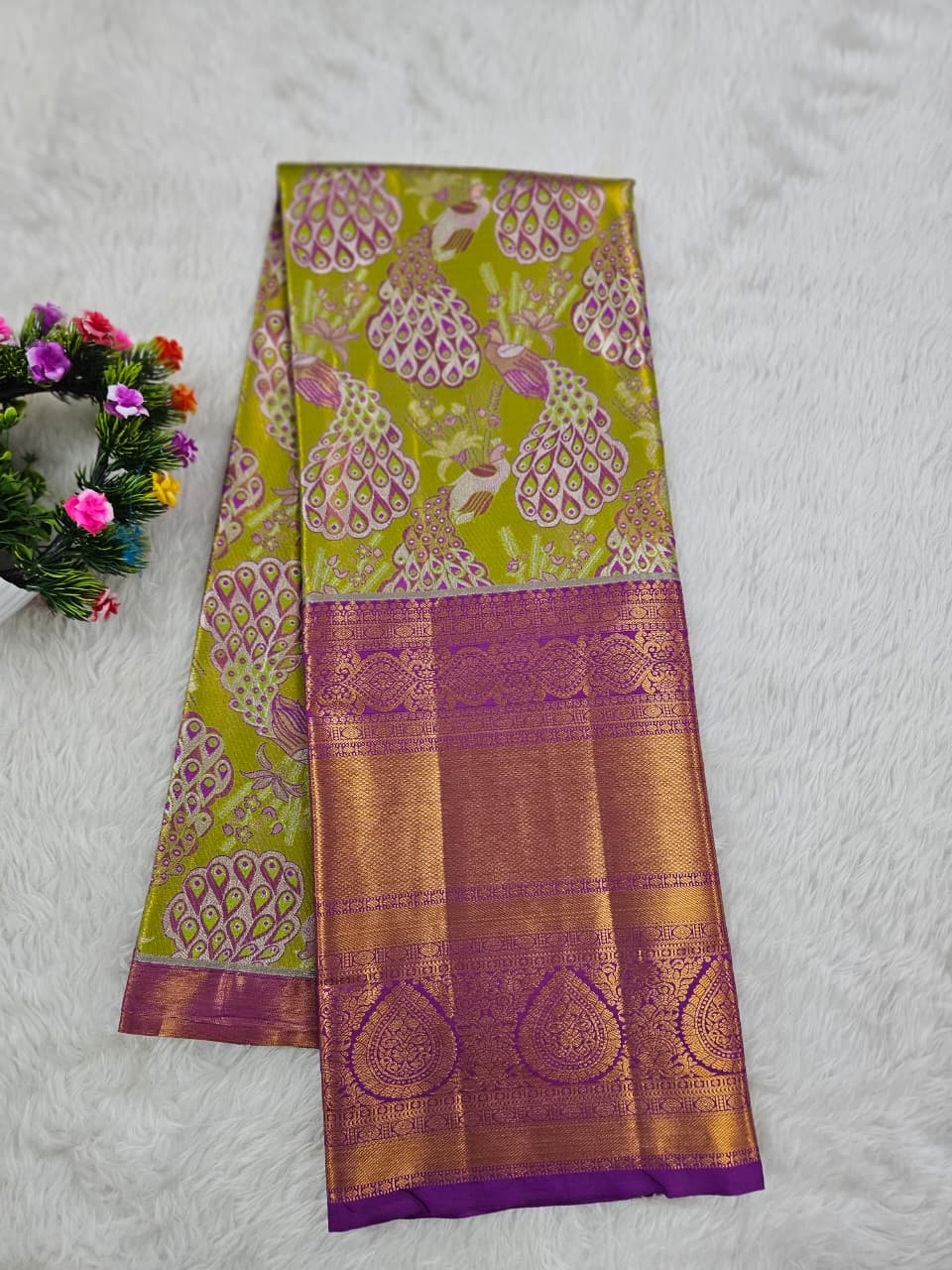 (10+ Year) Lehenga – Unstitched (Blouse + Material)