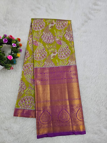 (10+ Year) Lehenga – Unstitched (Blouse + Material)