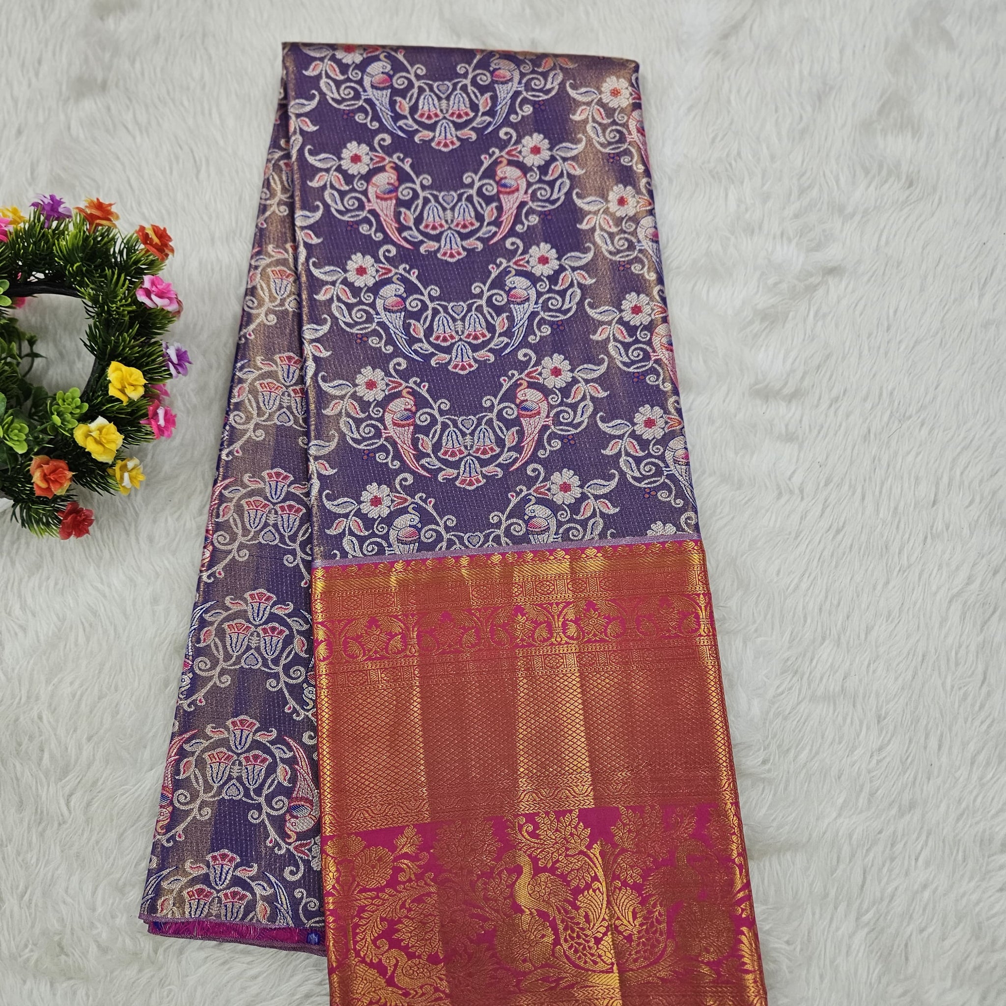 (10+ Year) Lehenga – Unstitched (Blouse + Material)