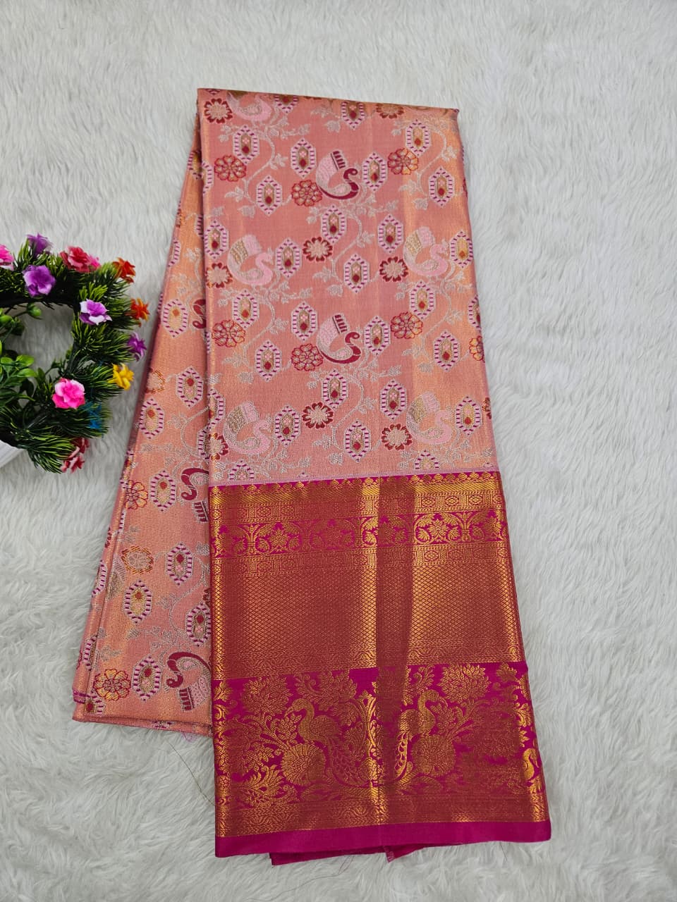 (10+ Year) Lehenga – Unstitched (Blouse + Material)