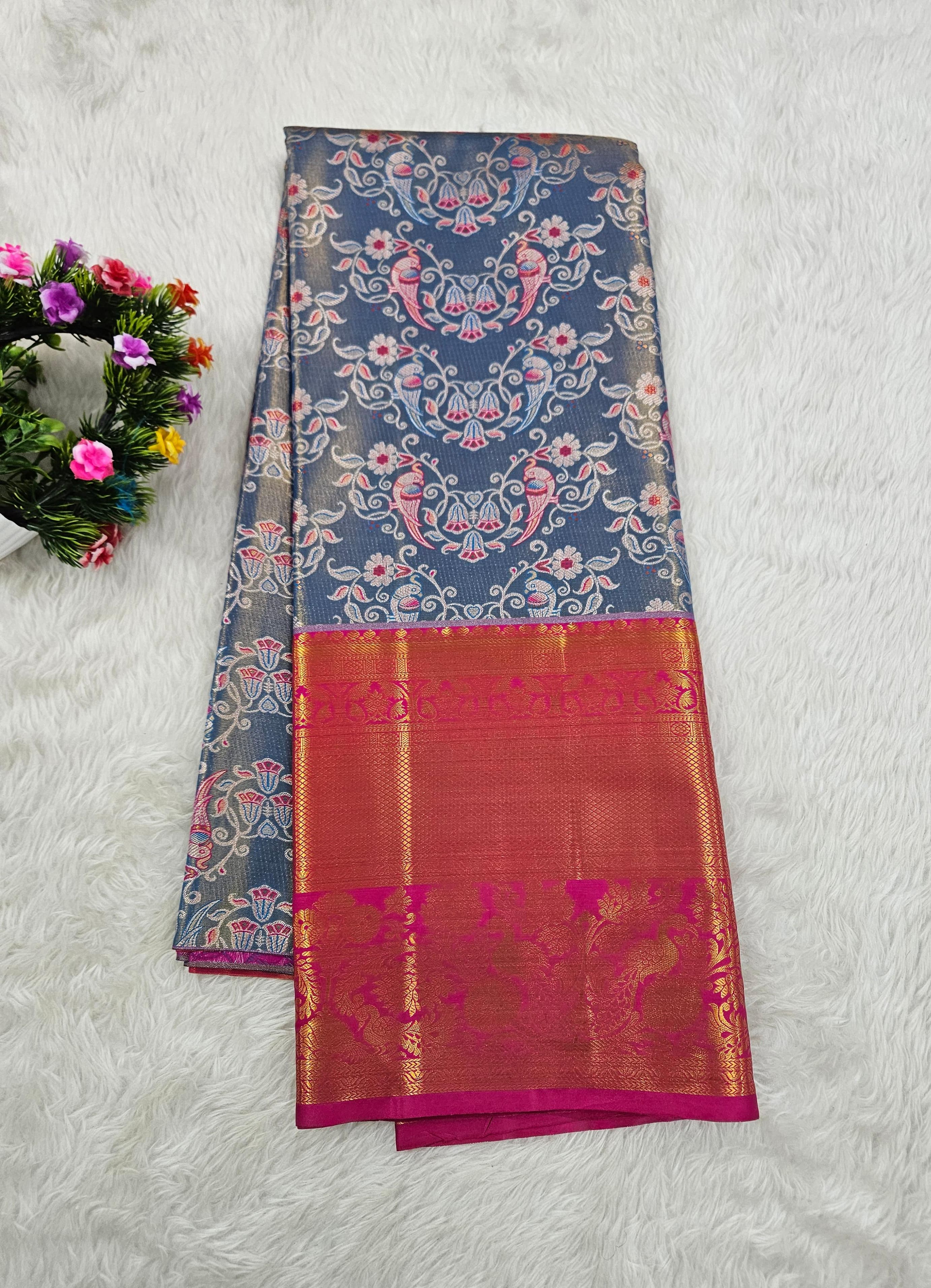 (10+ Year) Lehenga – Unstitched (Blouse + Material)