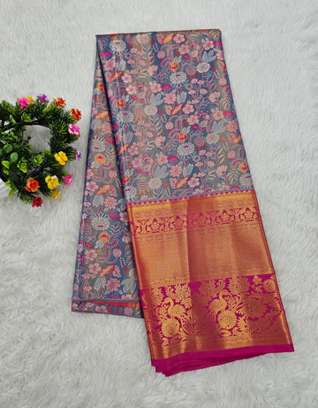 (10+ Year) Lehenga – Unstitched (Blouse + Material)