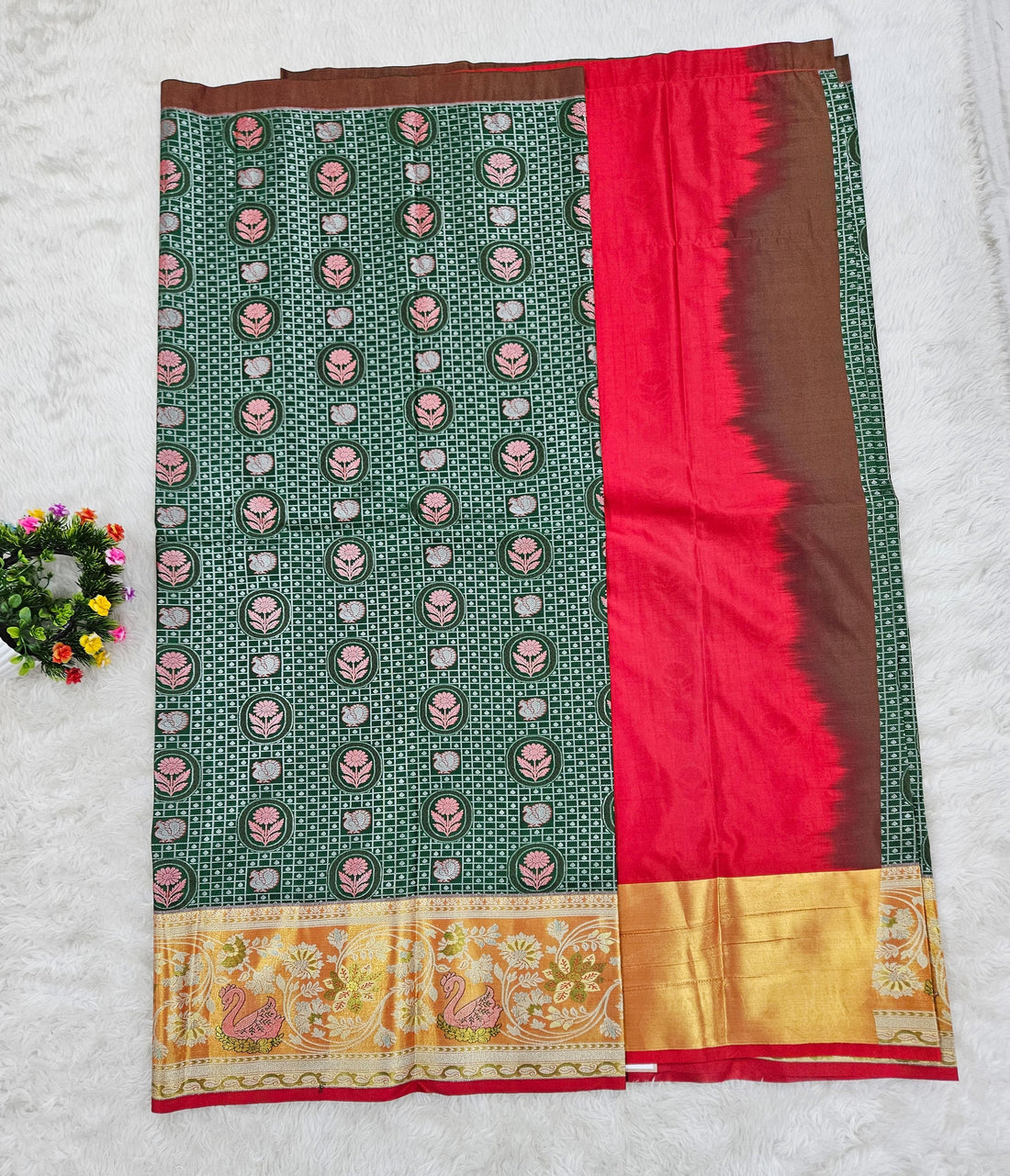 (10+ Year) Lehenga – Unstitched (Blouse + Material)