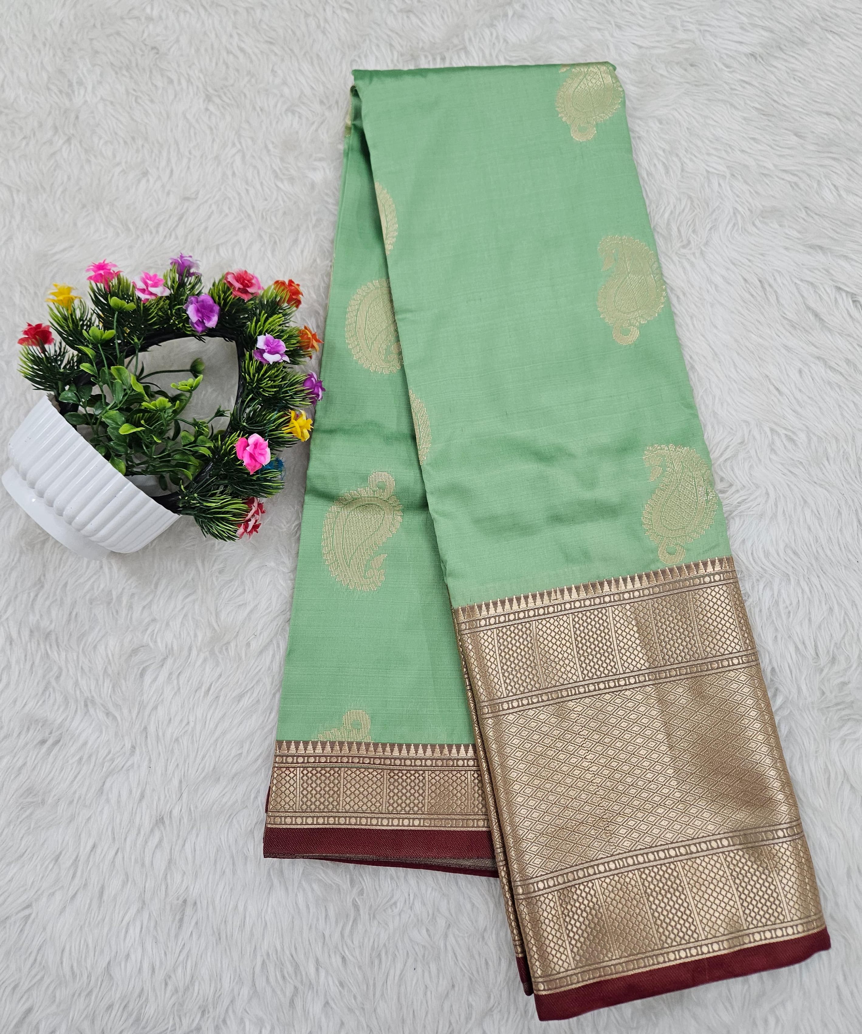 Dharmavaram pattu saree