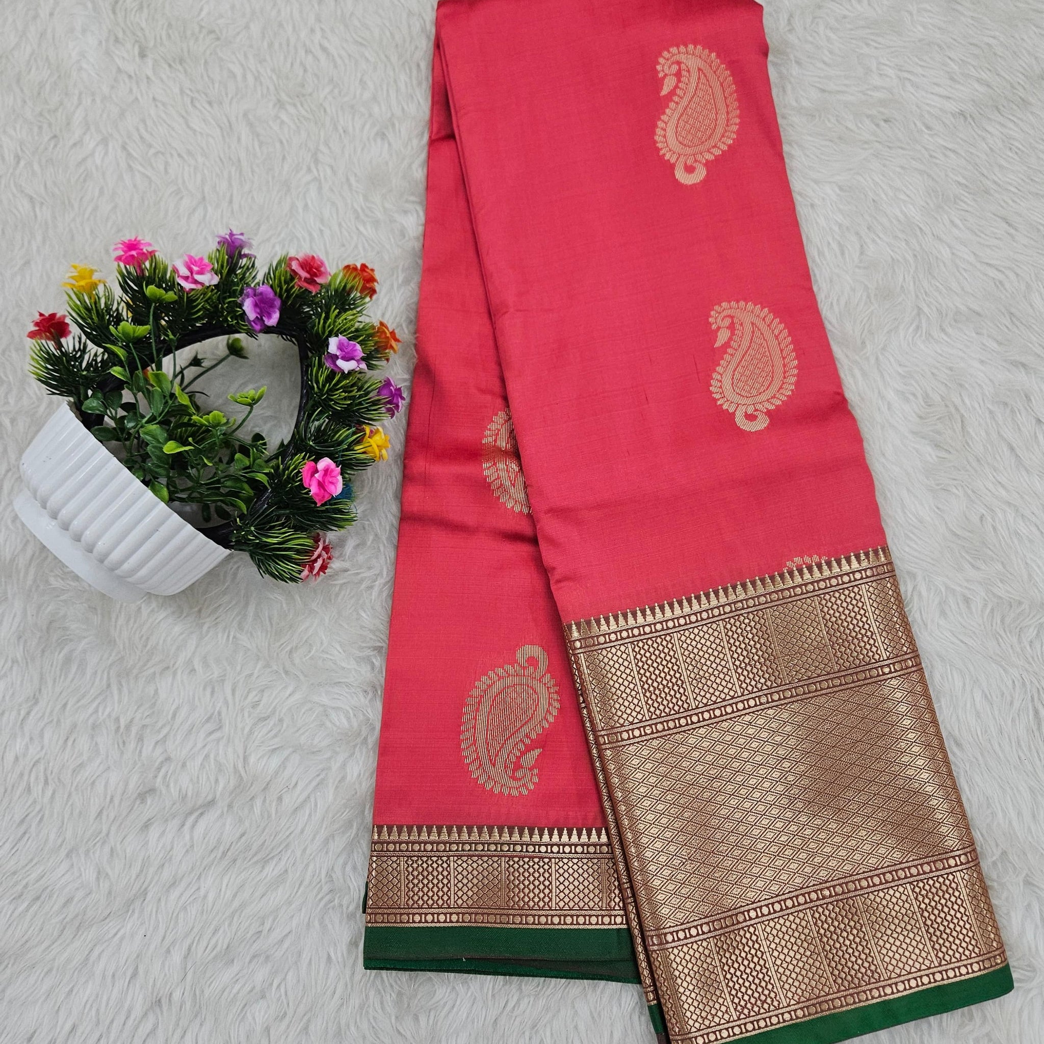 Dharmavaram pattu saree