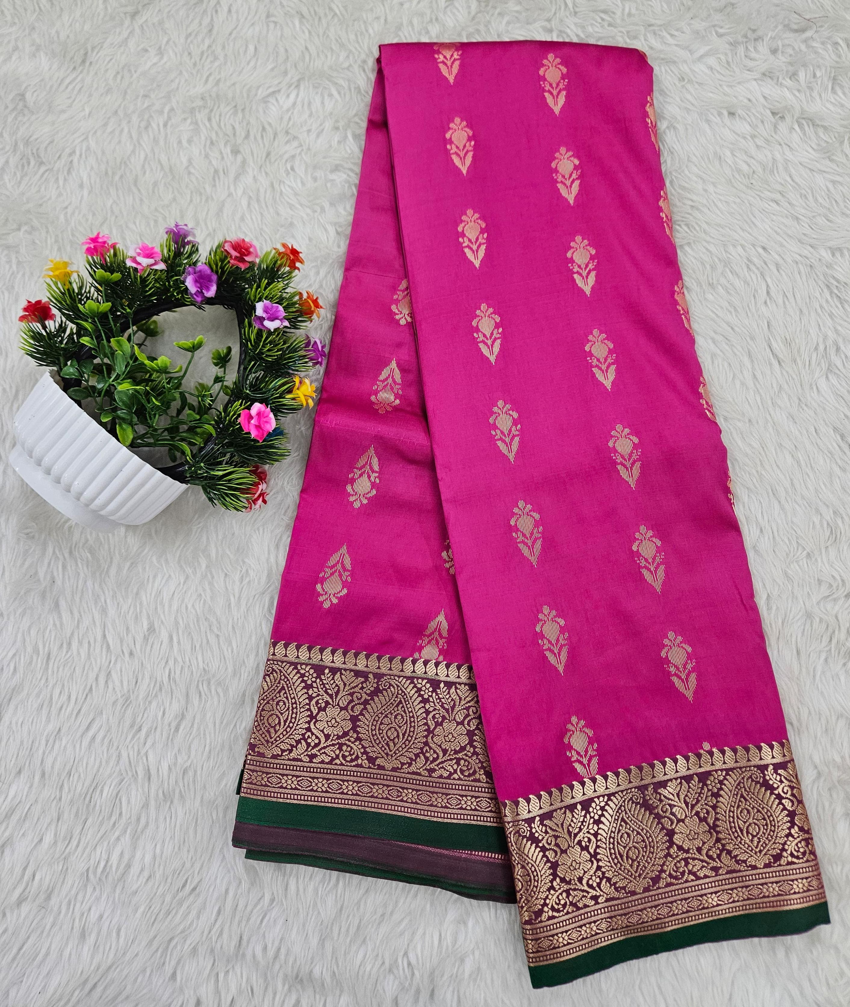 Dharmavaram pattu saree