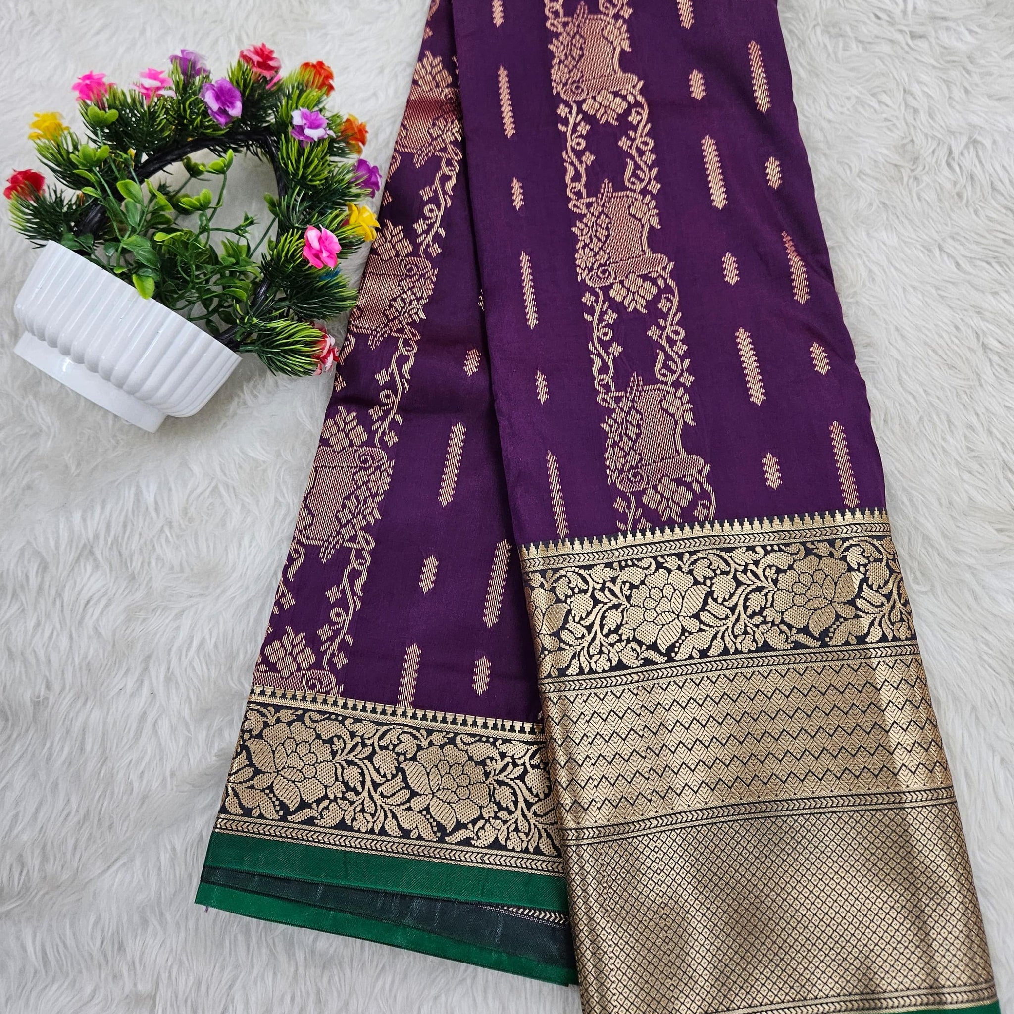 Dharmavaram pattu saree