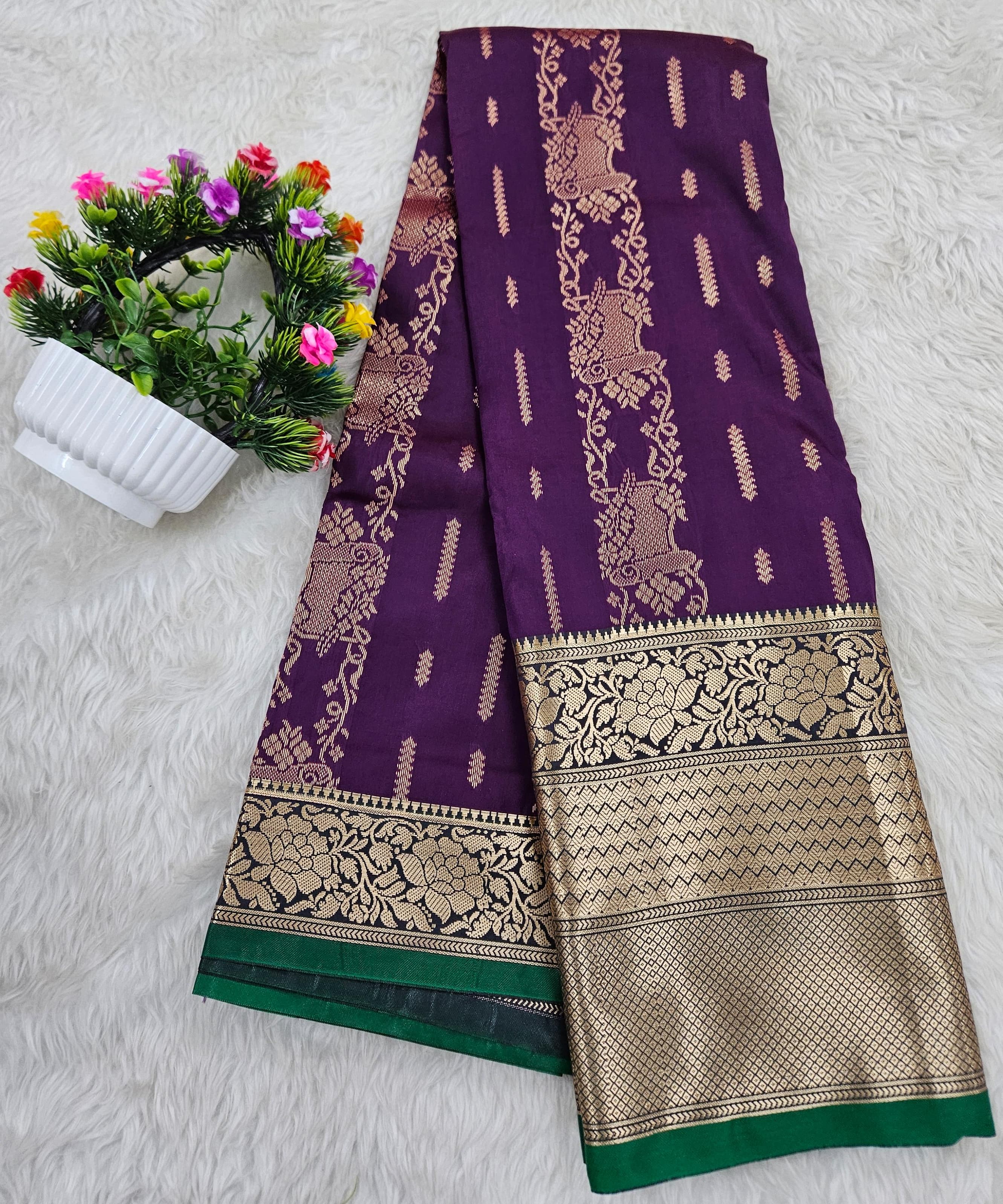 Dharmavaram pattu saree