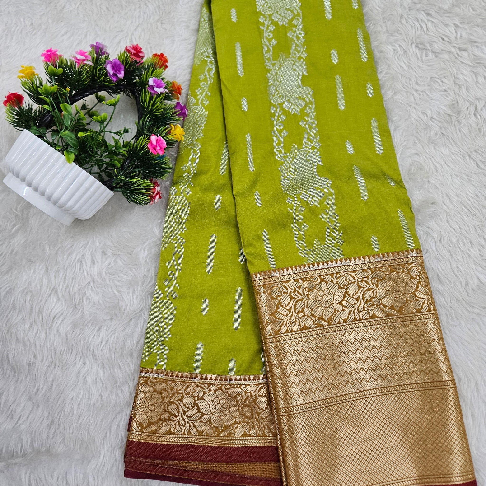 Dharmavaram pattu saree
