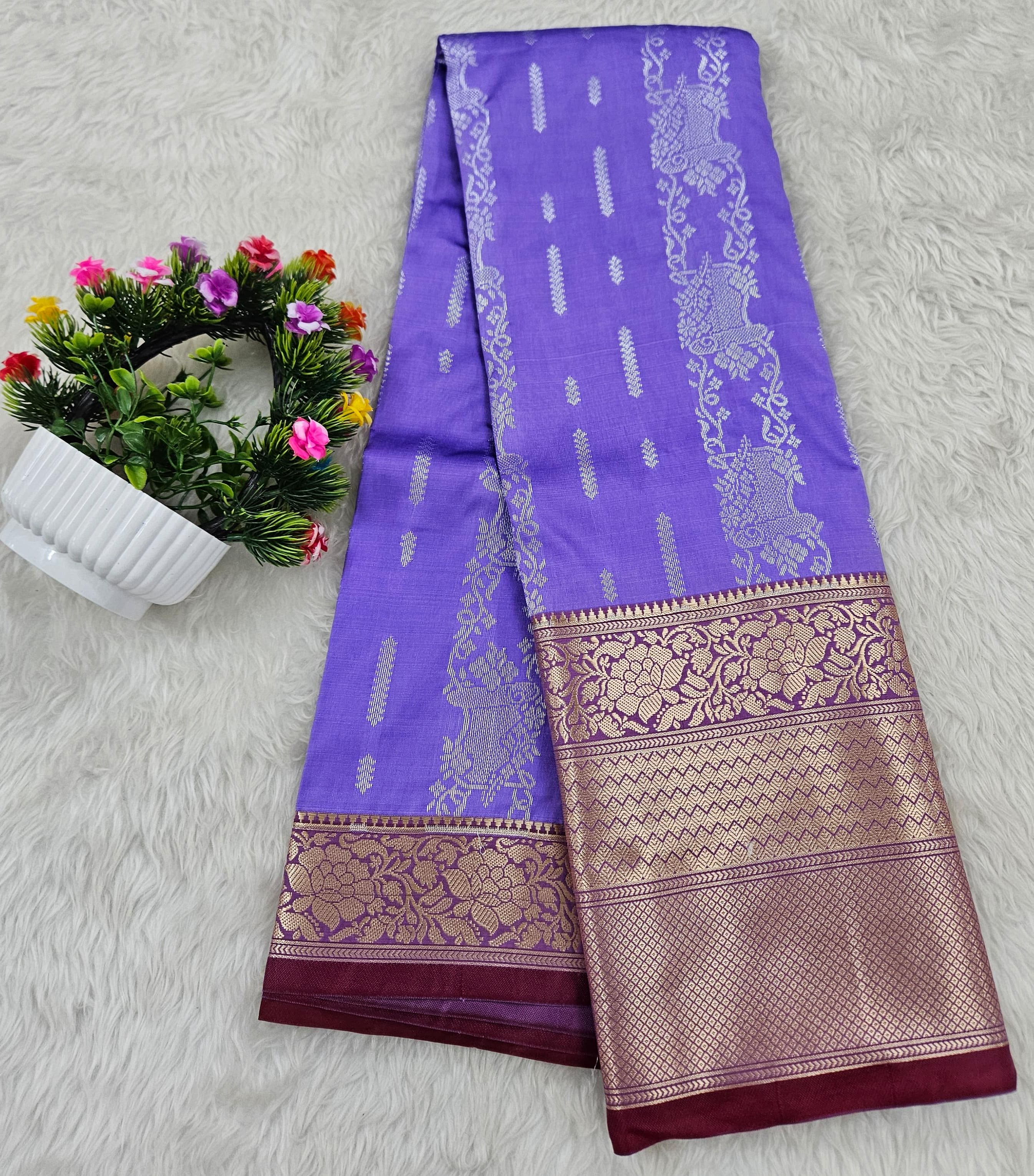 Dharmavaram pattu saree