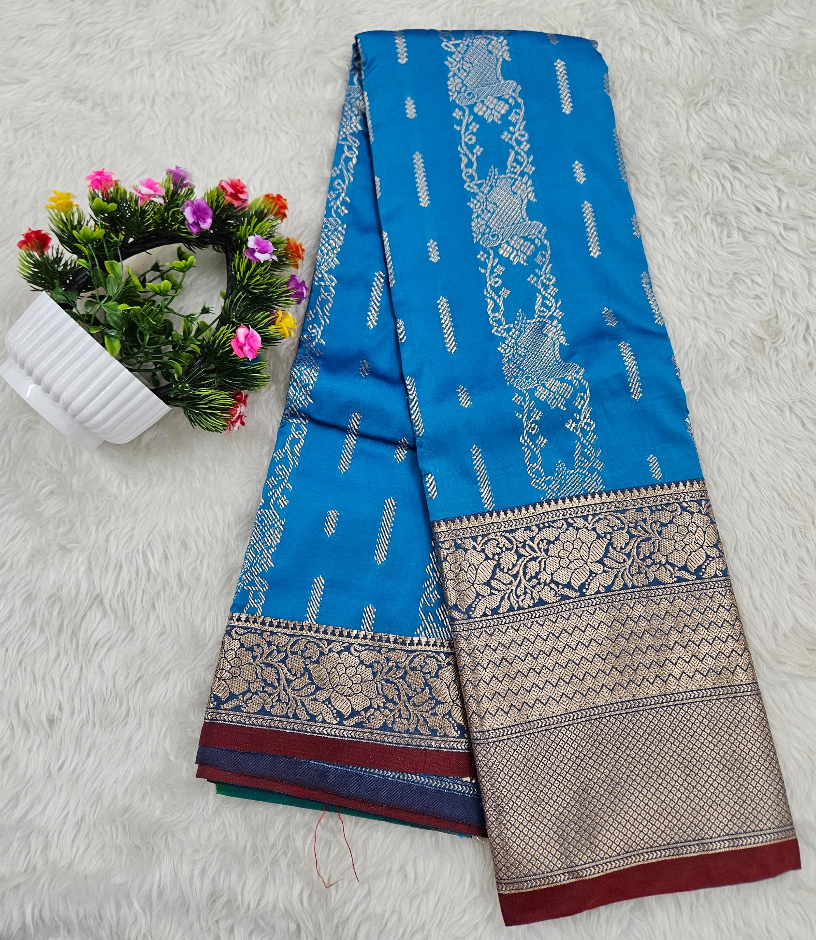 Dharmavaram pattu saree