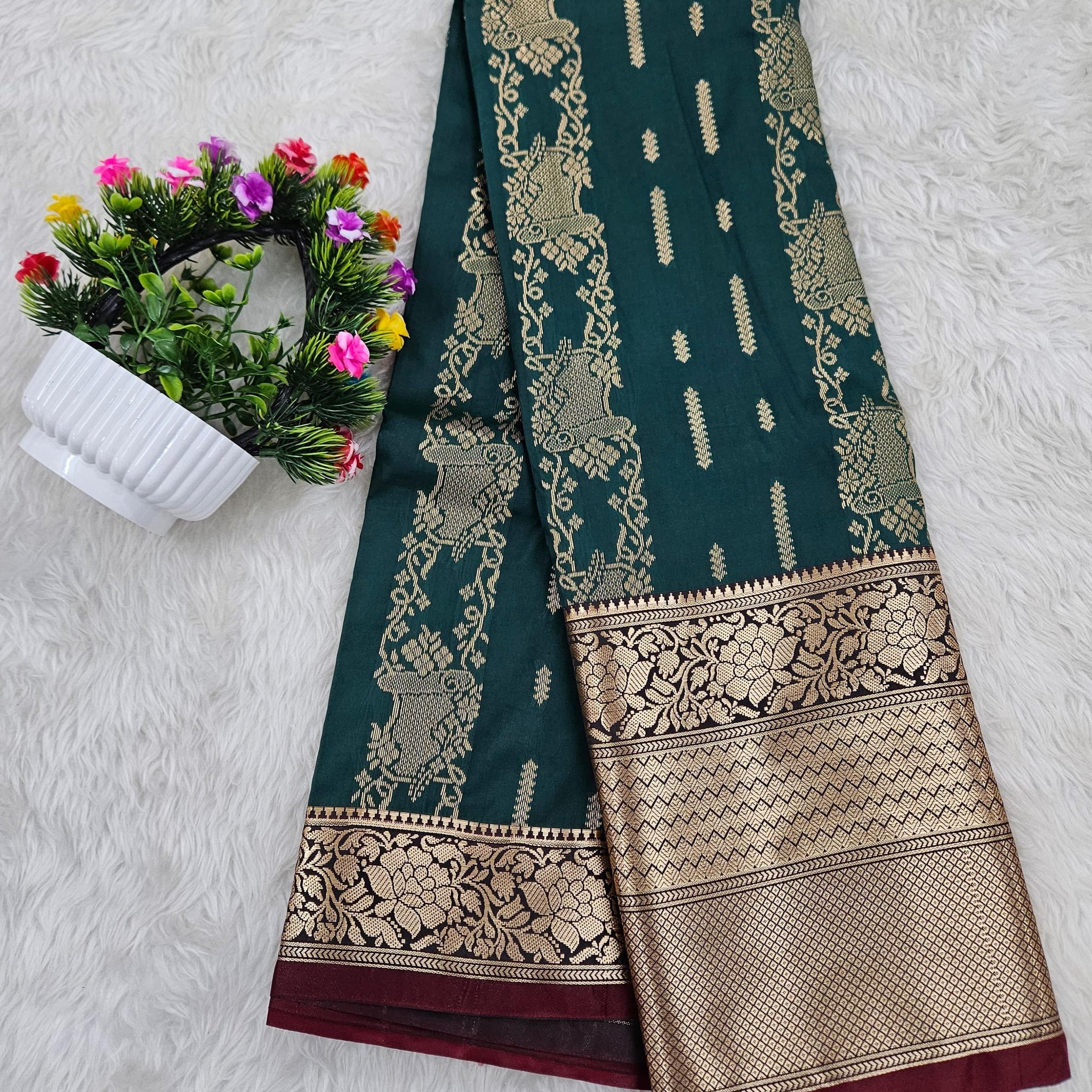 Dharmavaram pattu saree