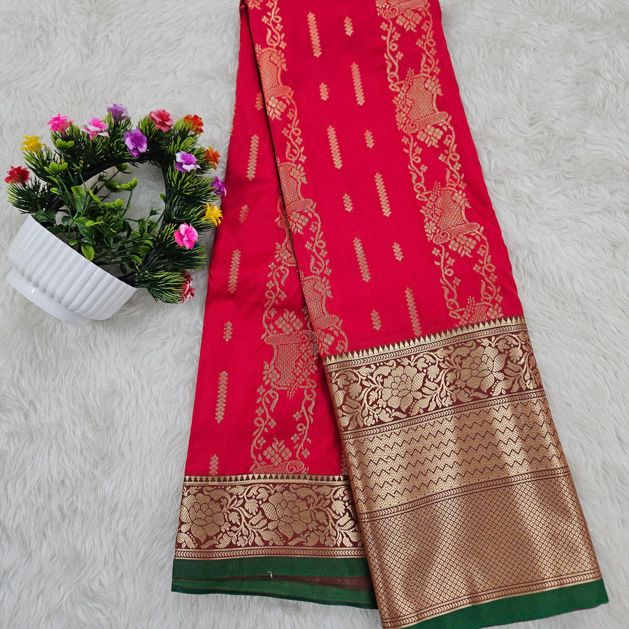 Dharmavaram pattu saree
