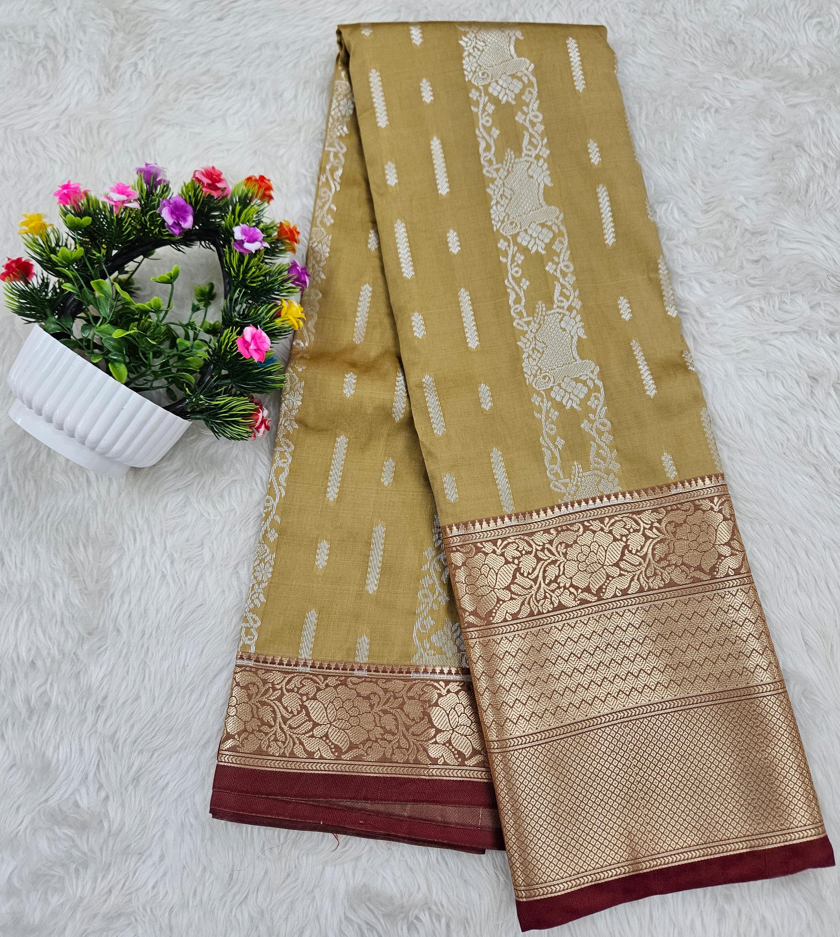 Dharmavaram pattu saree