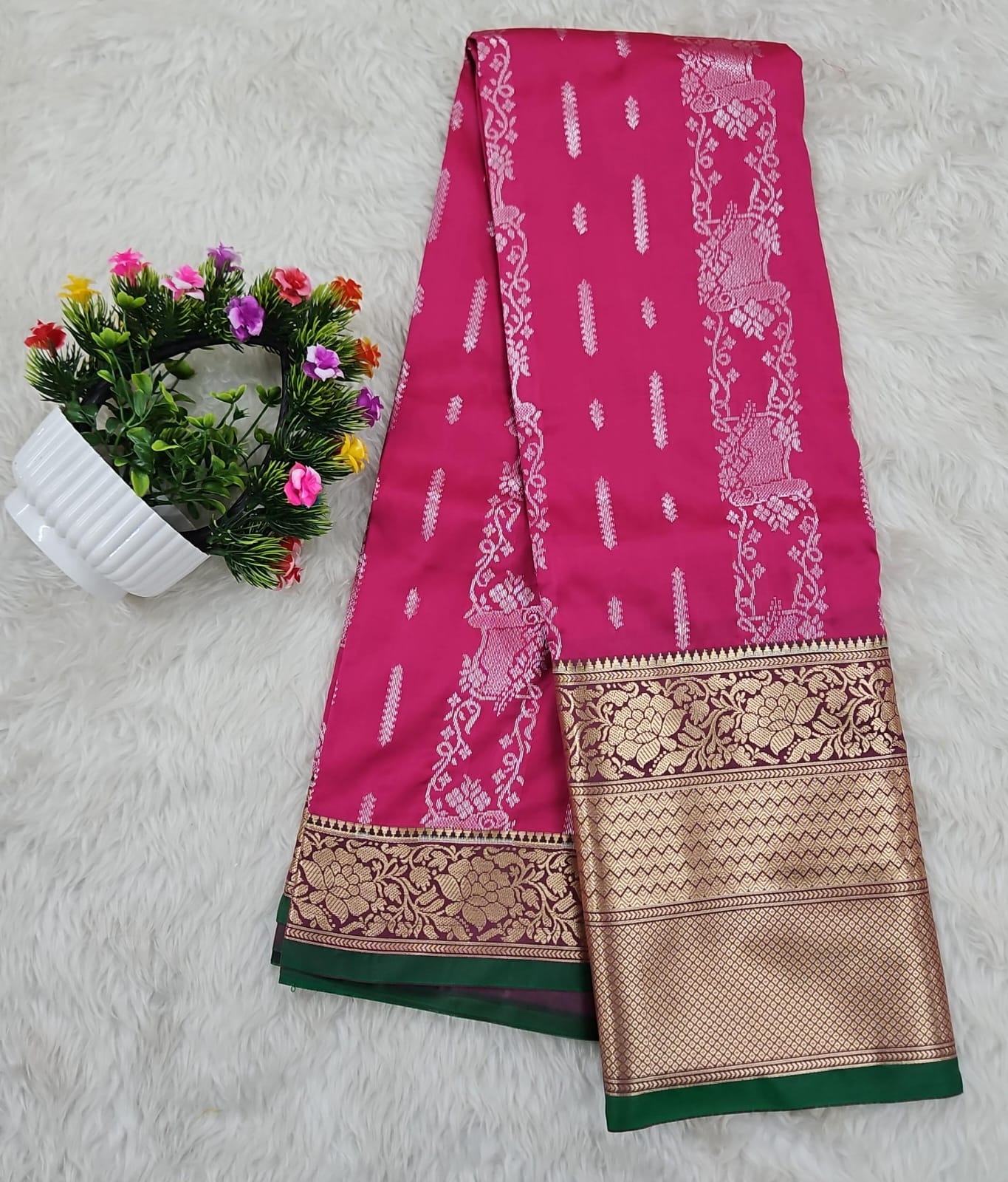 Dharmavaram pattu saree