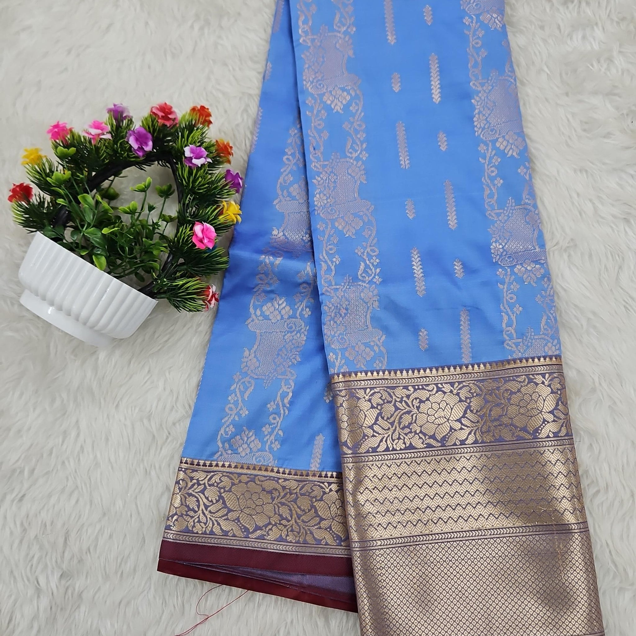 Dharmavaram pattu saree
