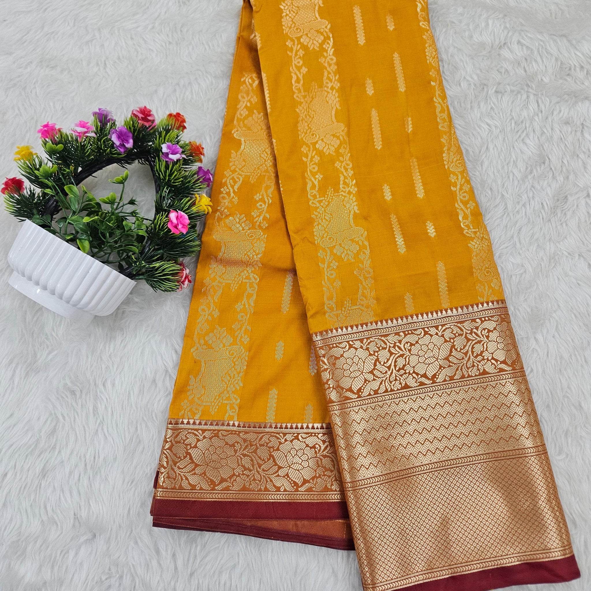 Dharmavaram pattu saree
