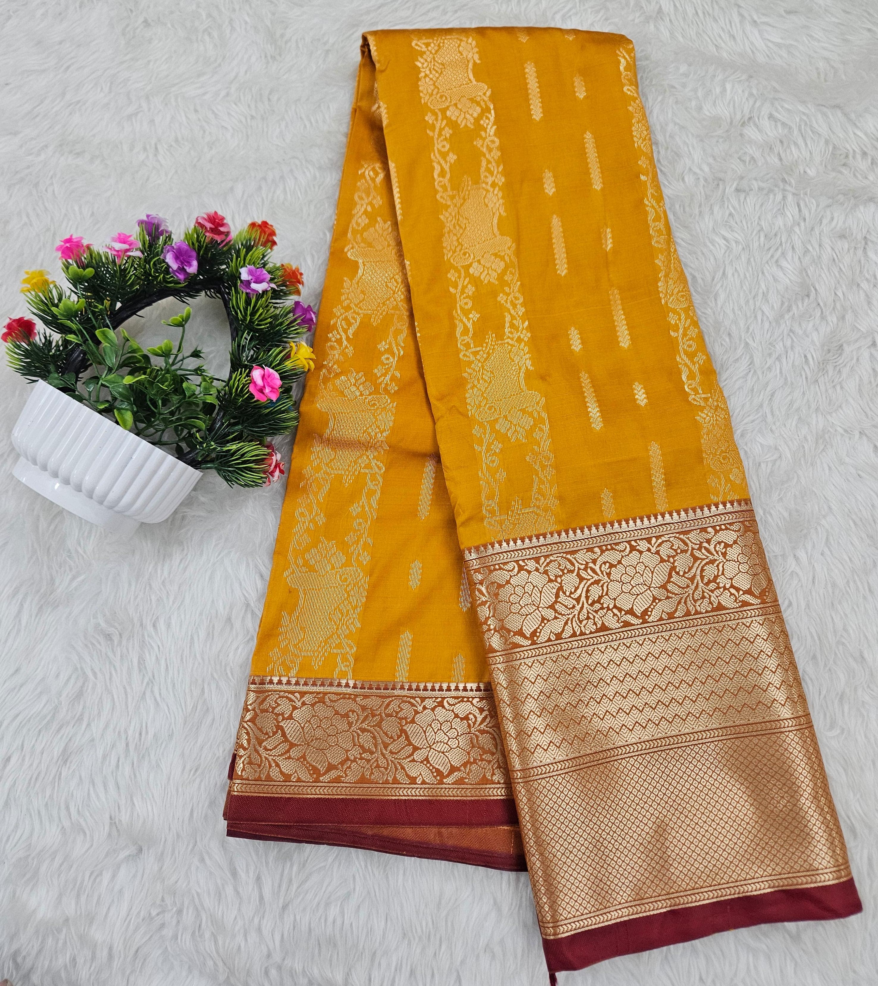 Dharmavaram pattu saree