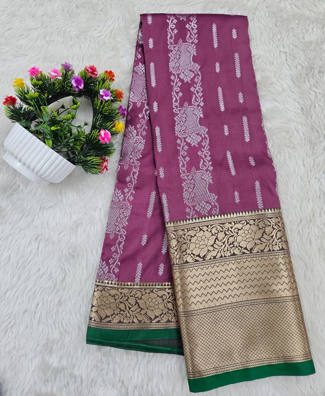Dharmavaram pattu saree