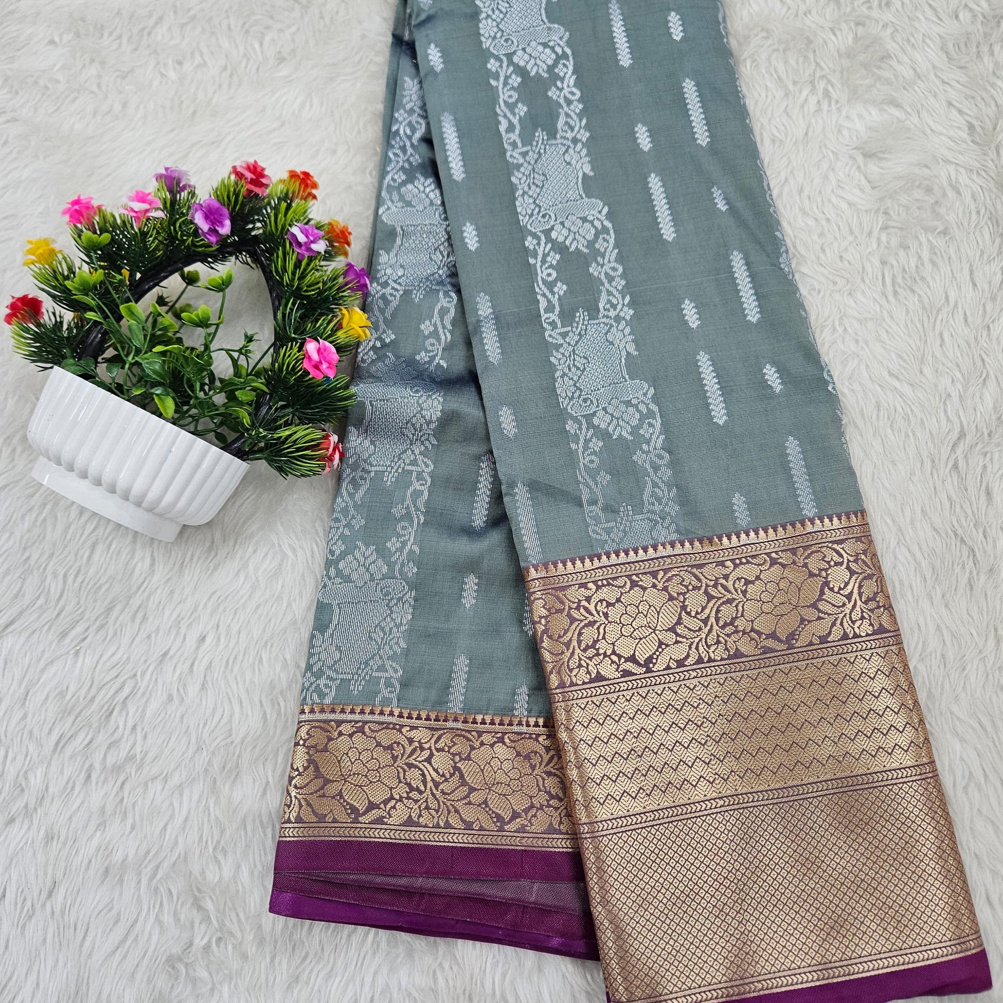 Dharmavaram pattu saree