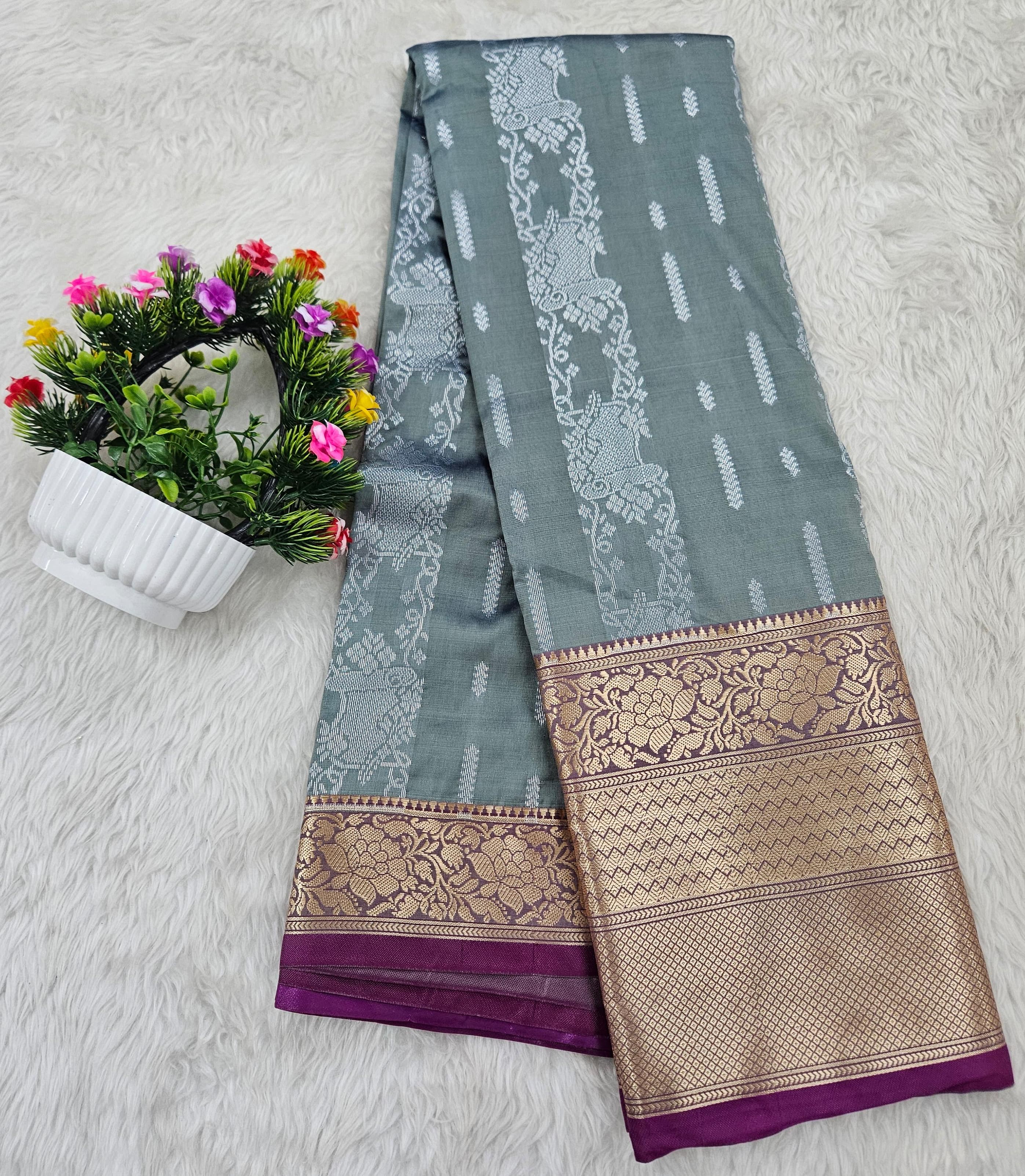 Dharmavaram pattu saree
