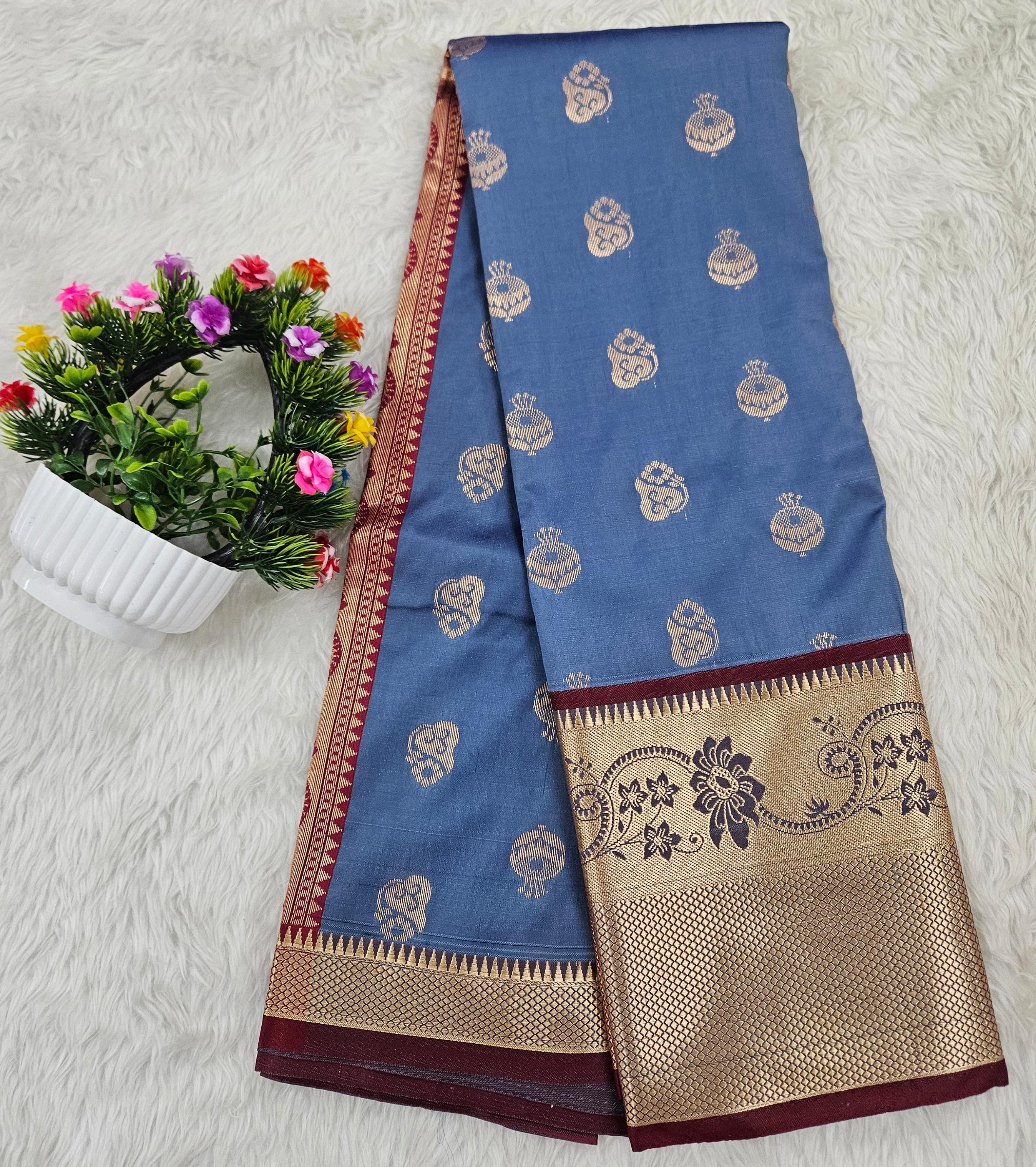 Dharmavaram pattu saree