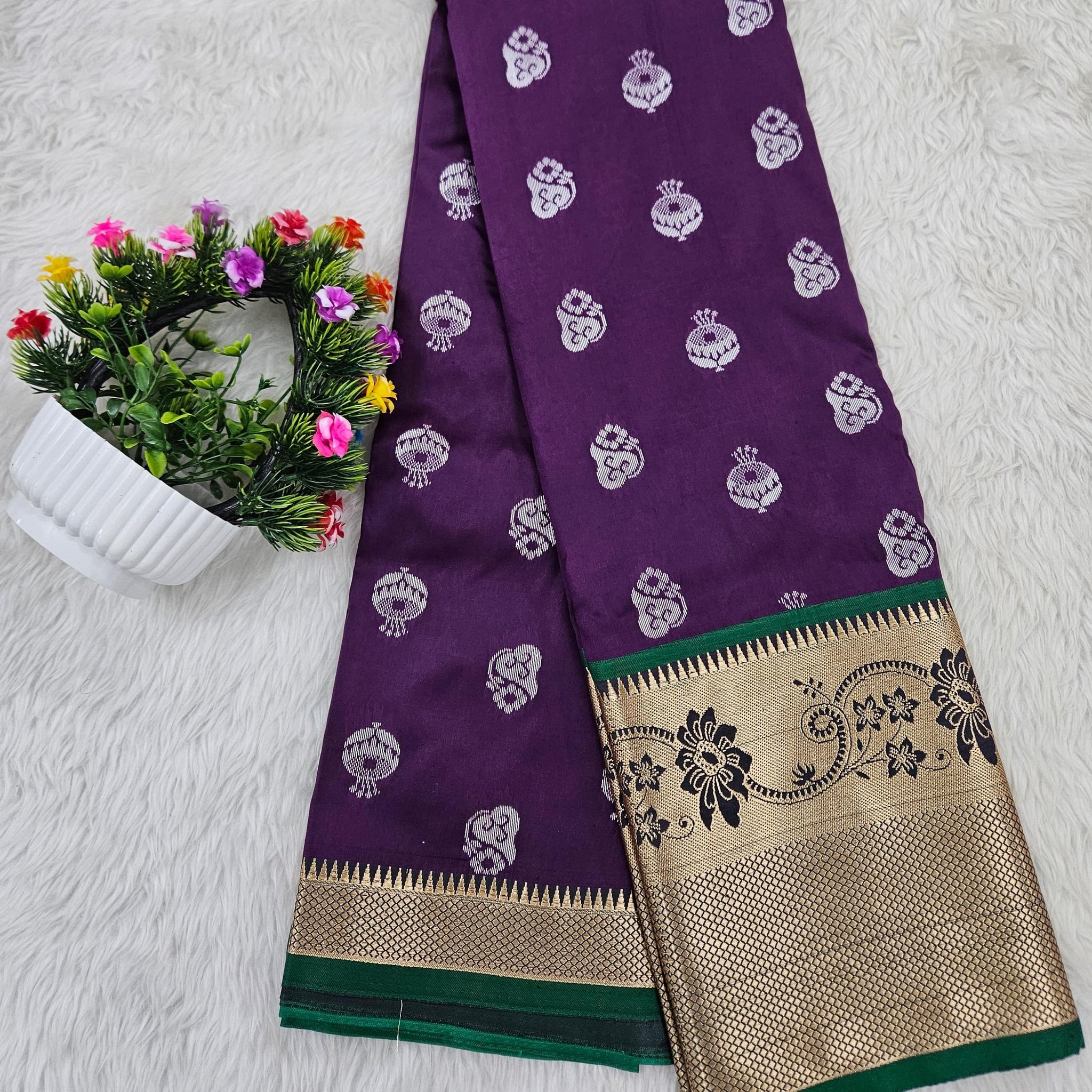 Dharmavaram pattu saree