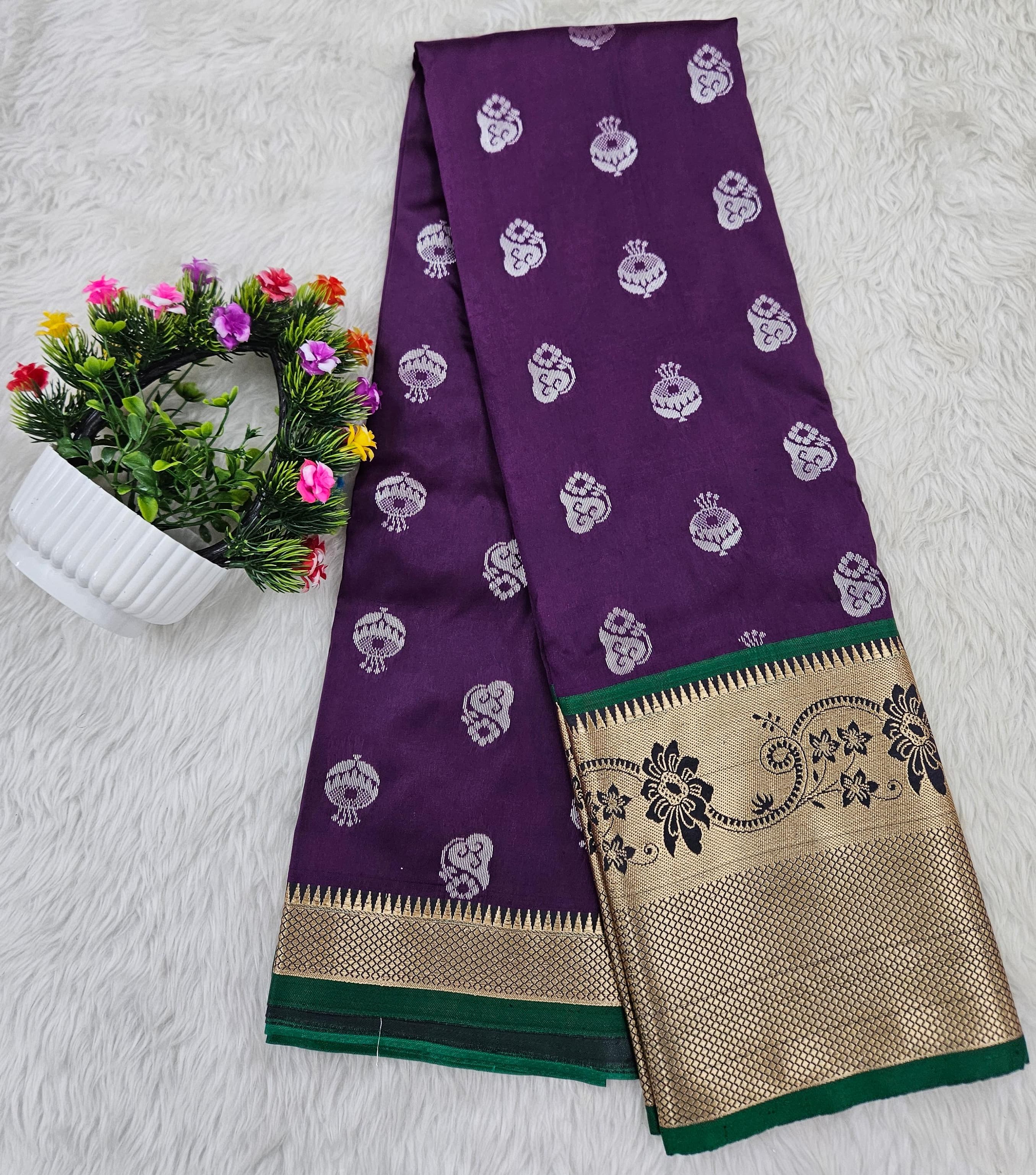 Dharmavaram pattu saree
