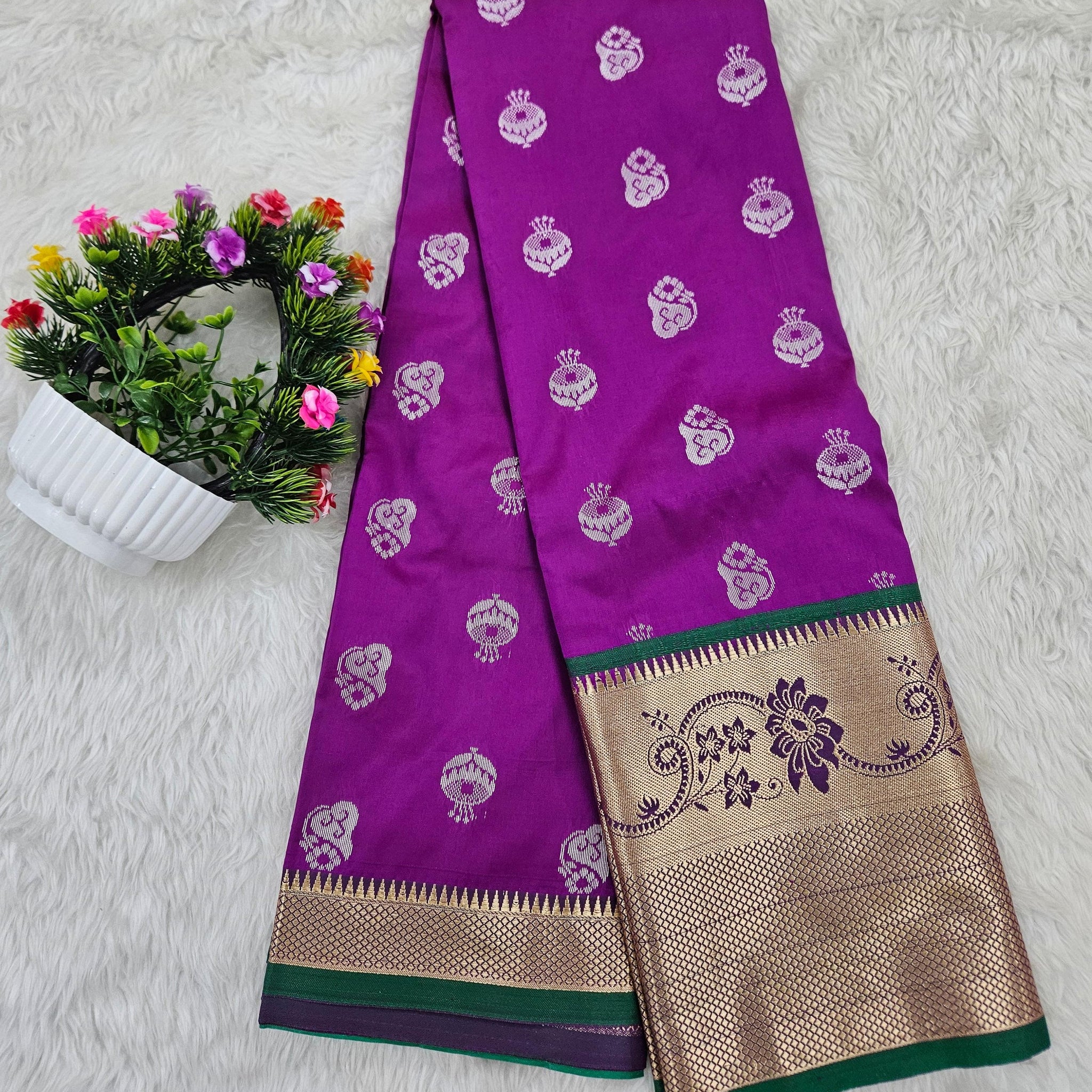 Dharmavaram pattu saree