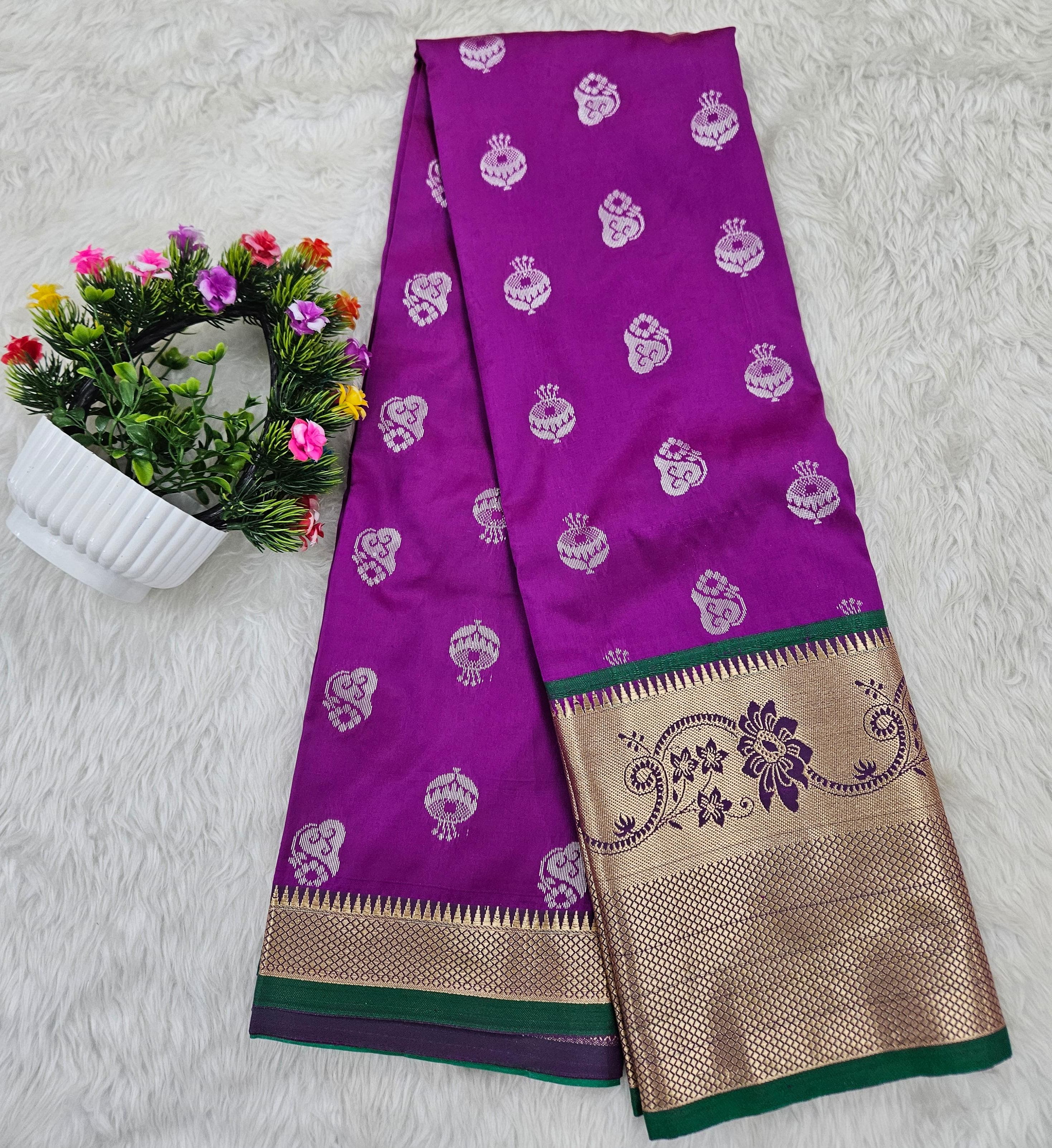 Dharmavaram pattu saree