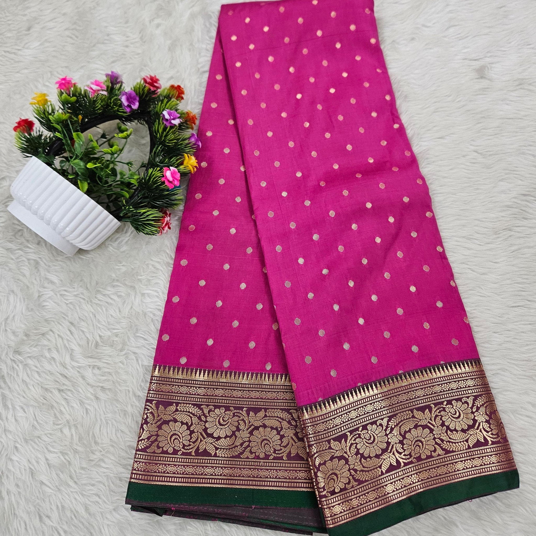 Dharmavaram pattu saree