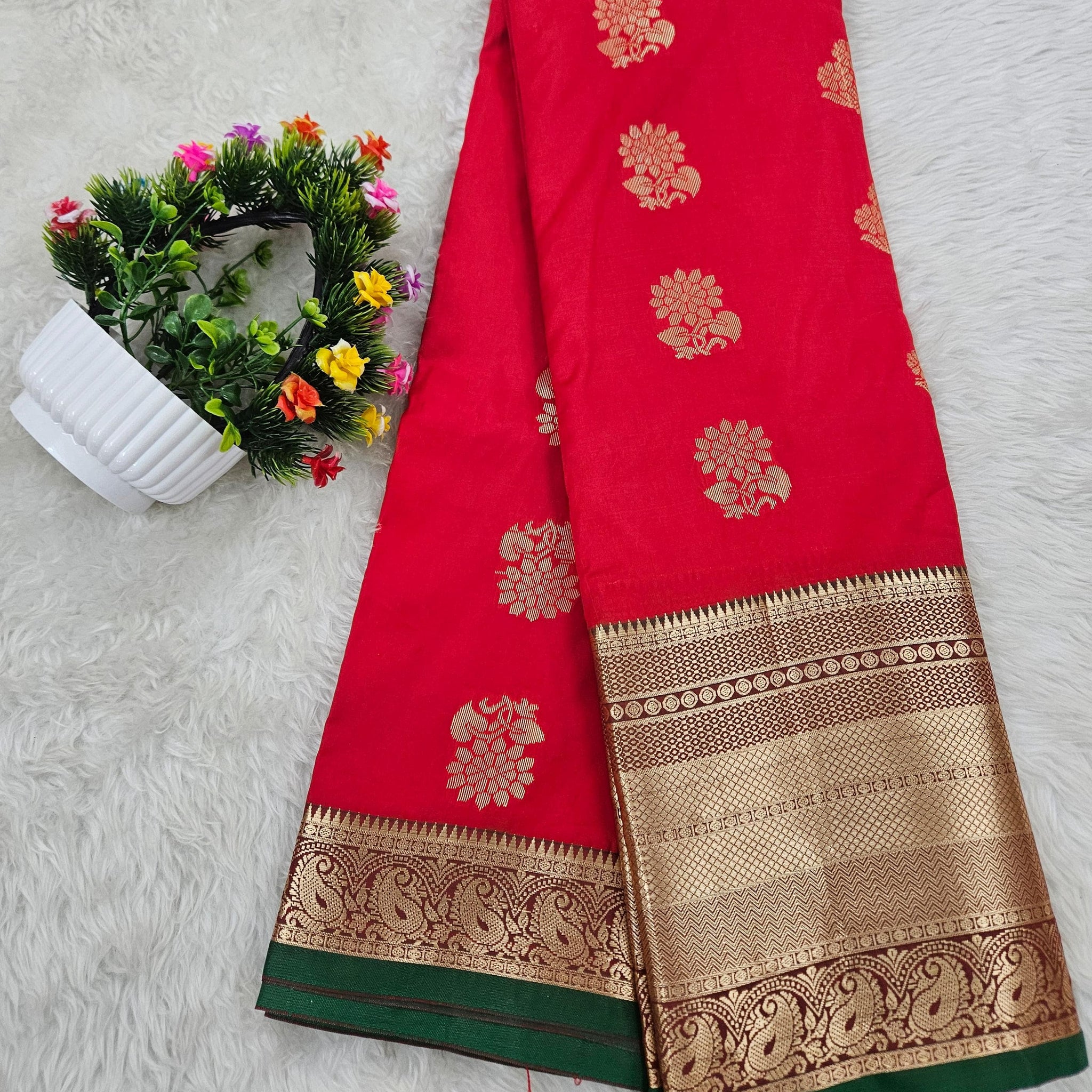 Dharmavaram pattu saree