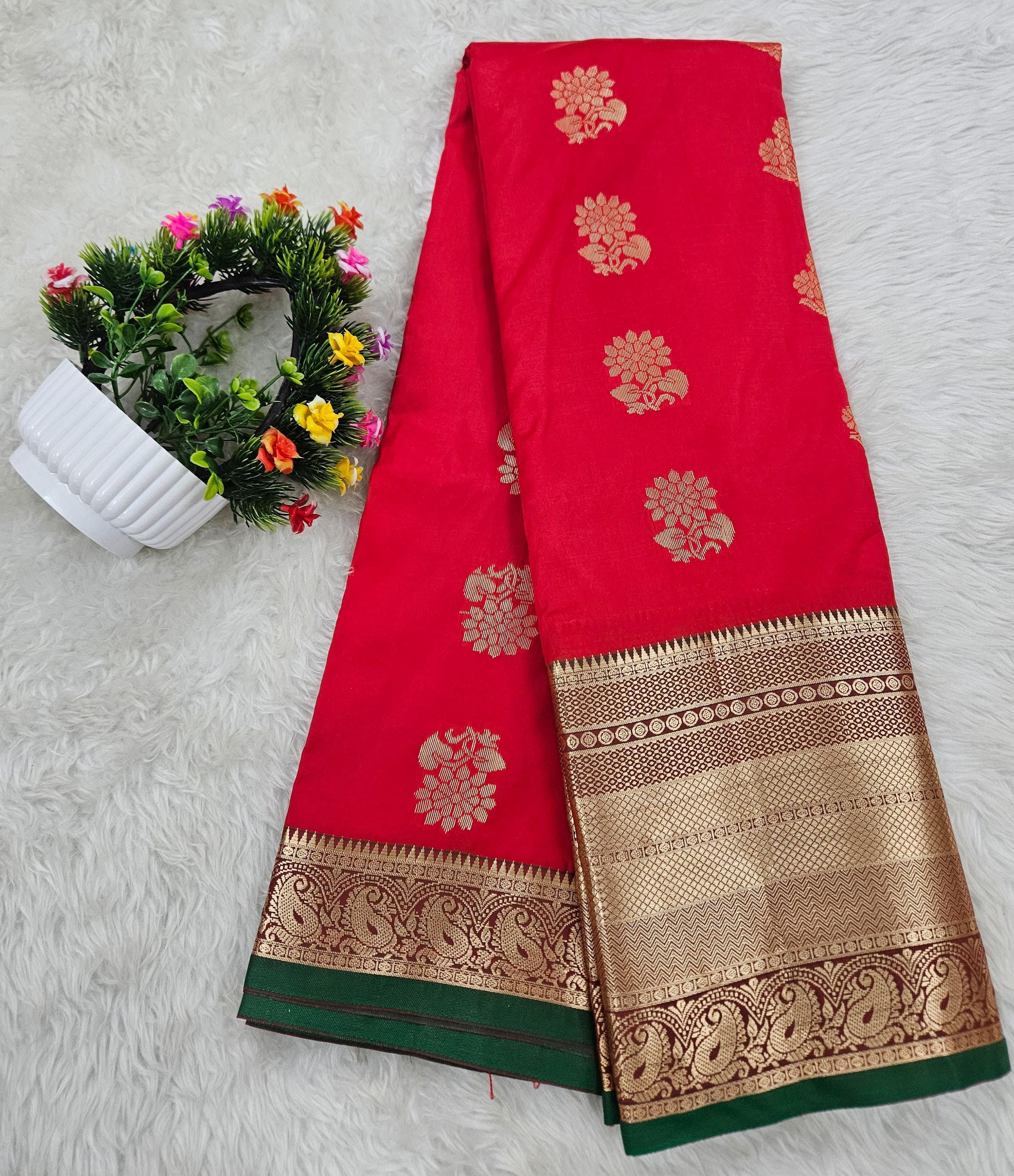 Dharmavaram pattu saree