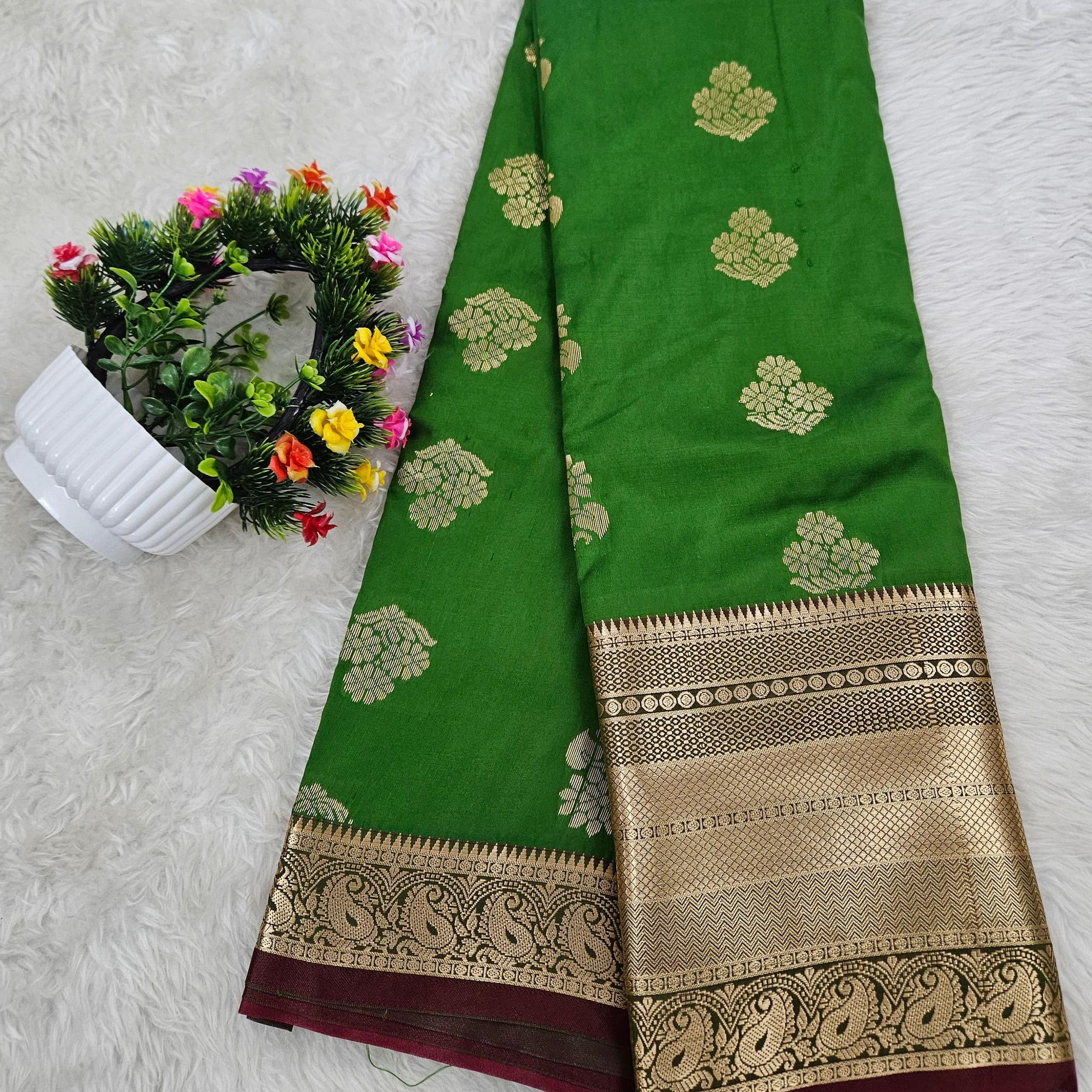 Dharmavaram pattu saree
