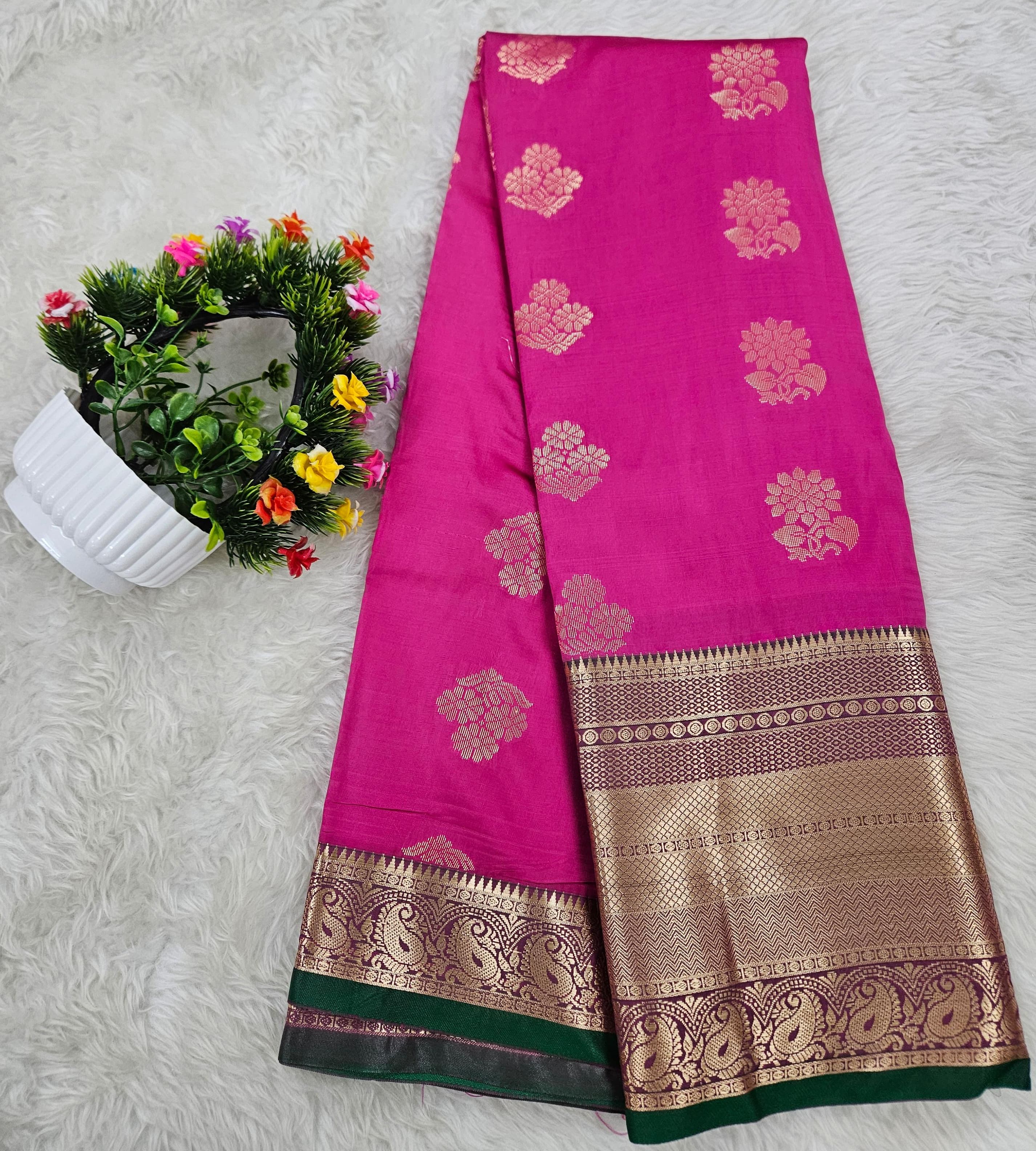 Dharmavaram pattu saree