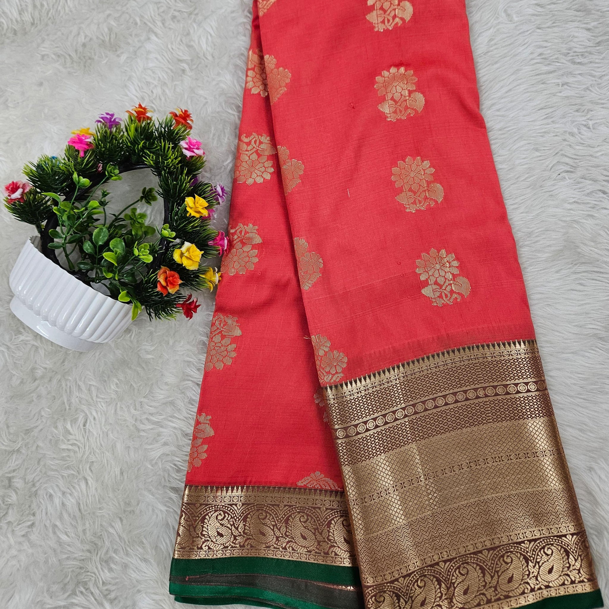 Dharmavaram pattu saree