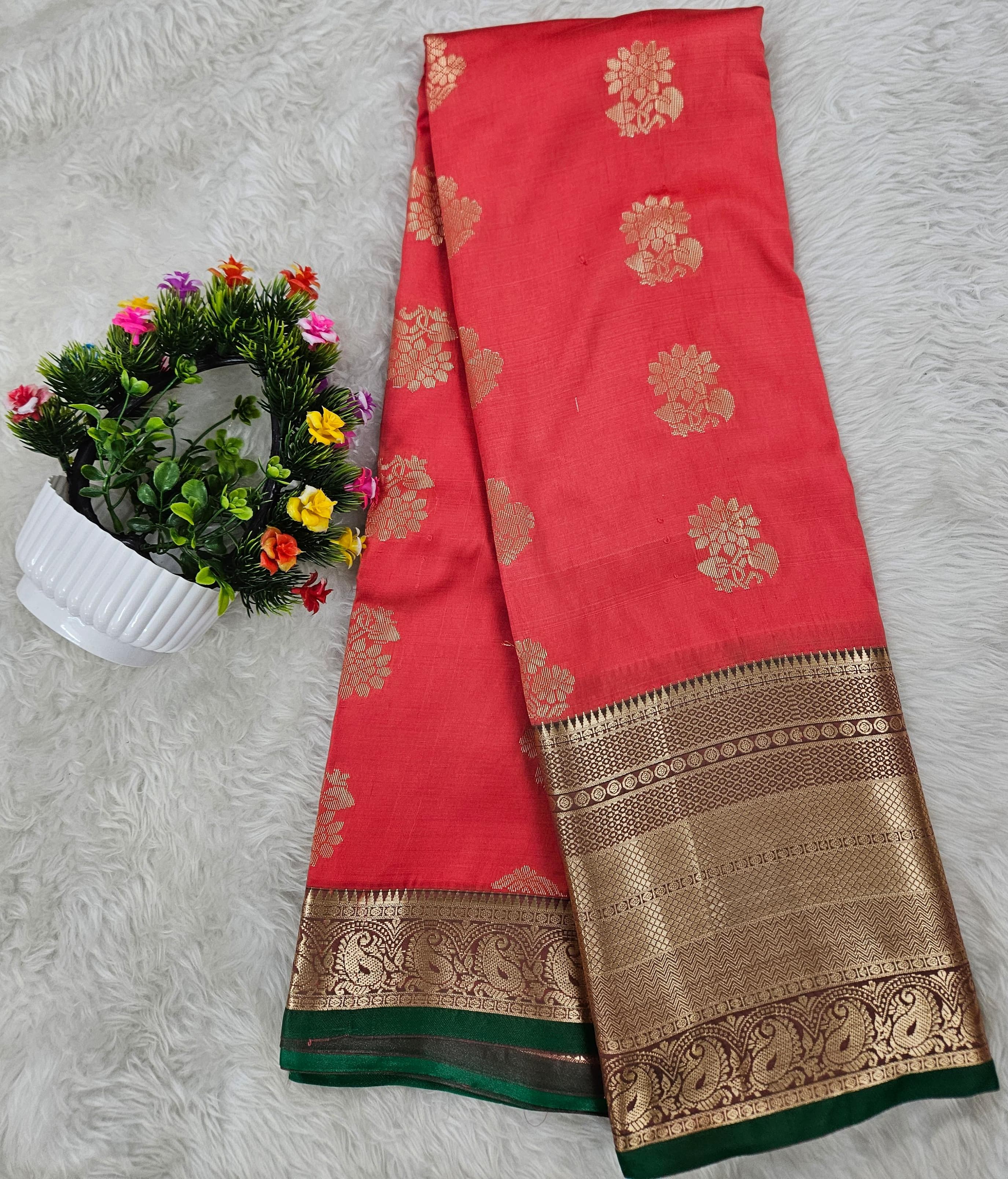 Dharmavaram pattu saree