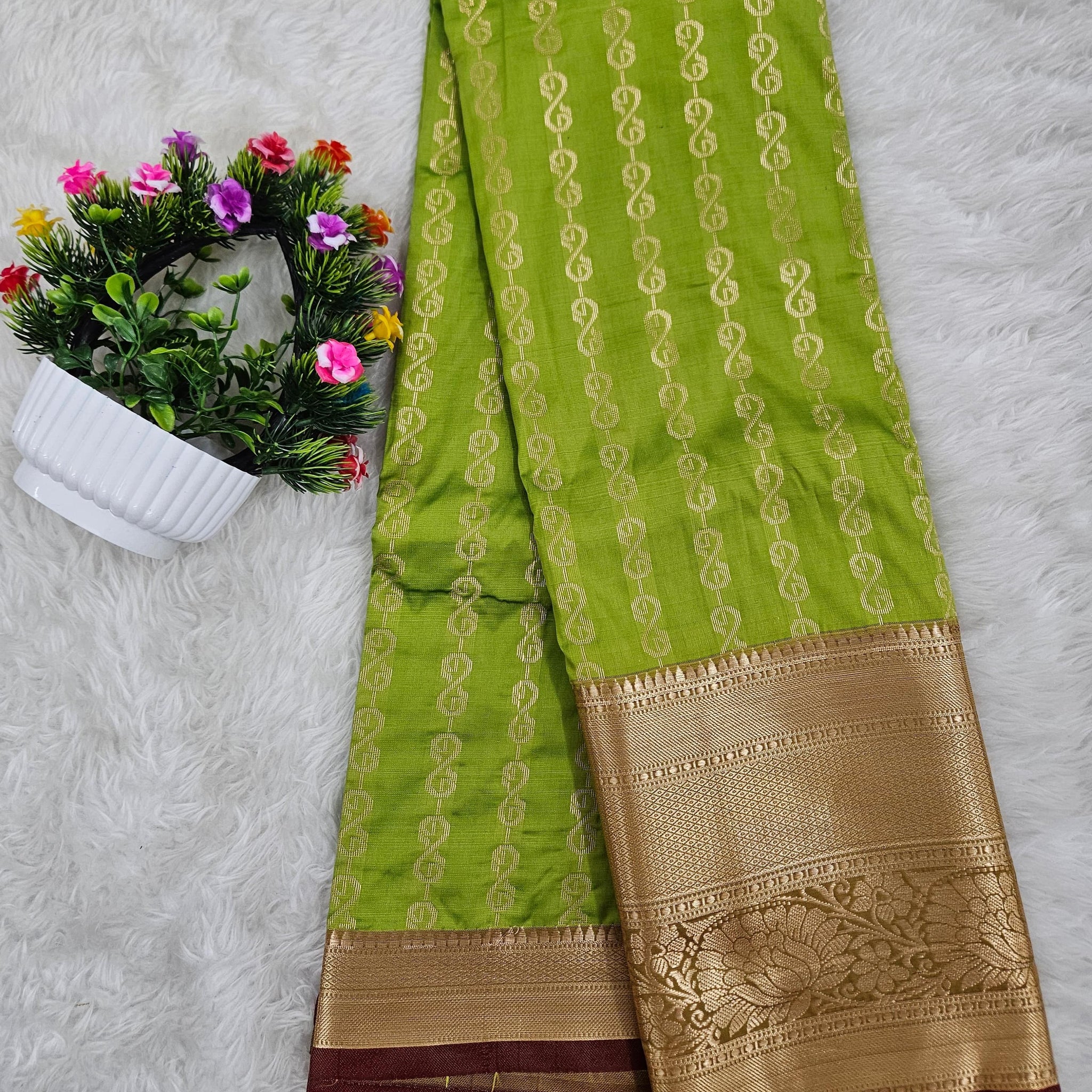 Dharmavaram pattu saree