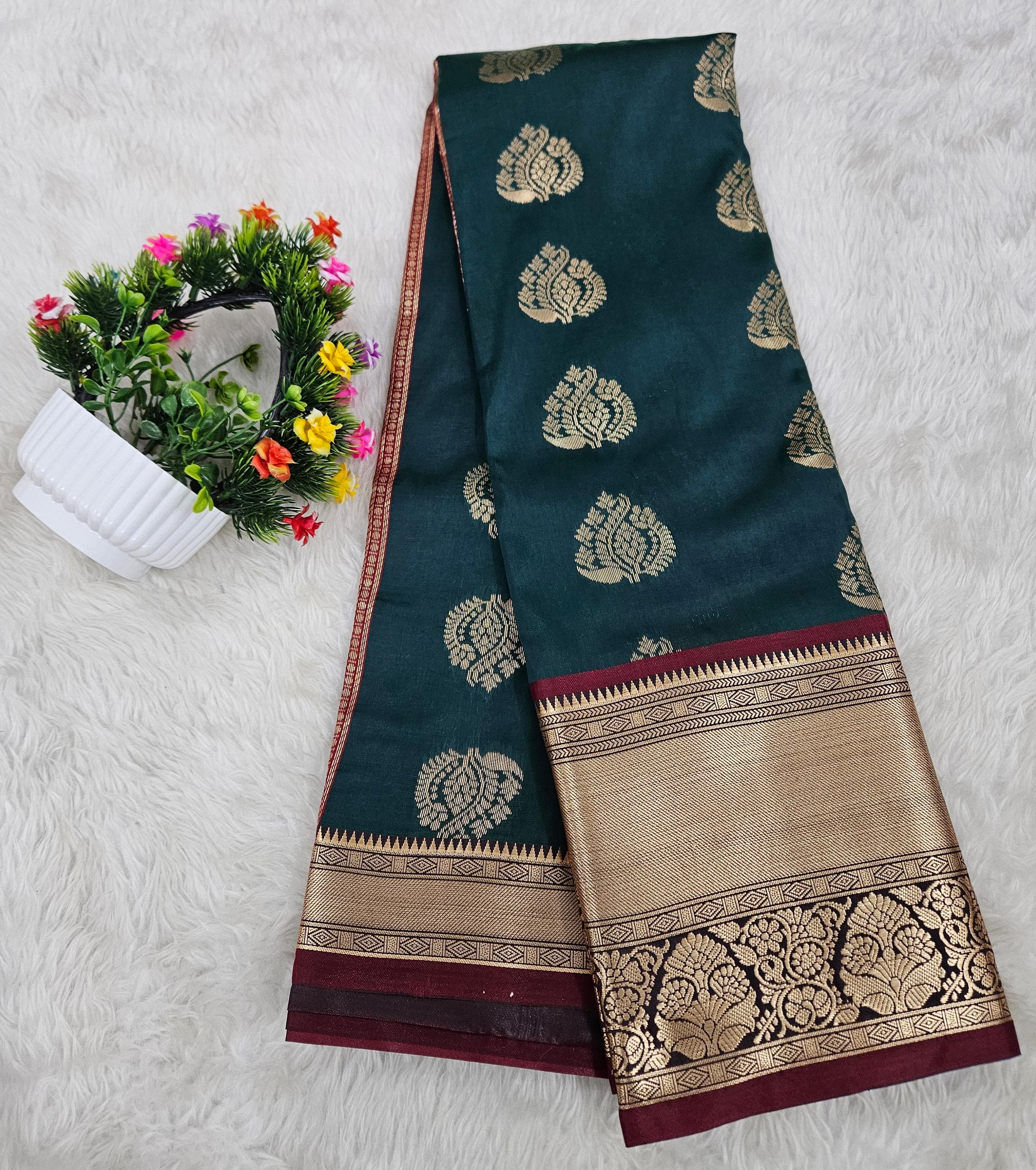 Dharmavaram pattu saree