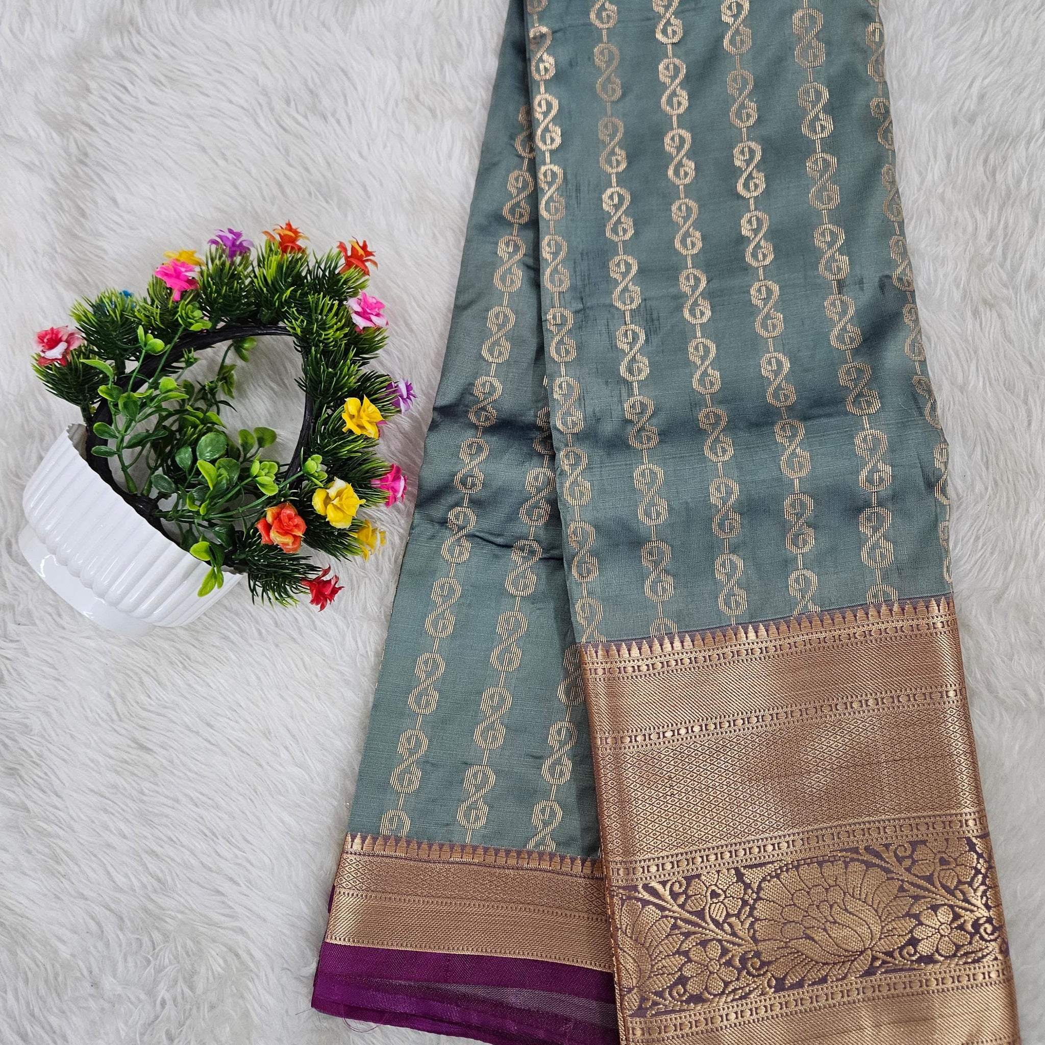 Dharmavaram pattu saree