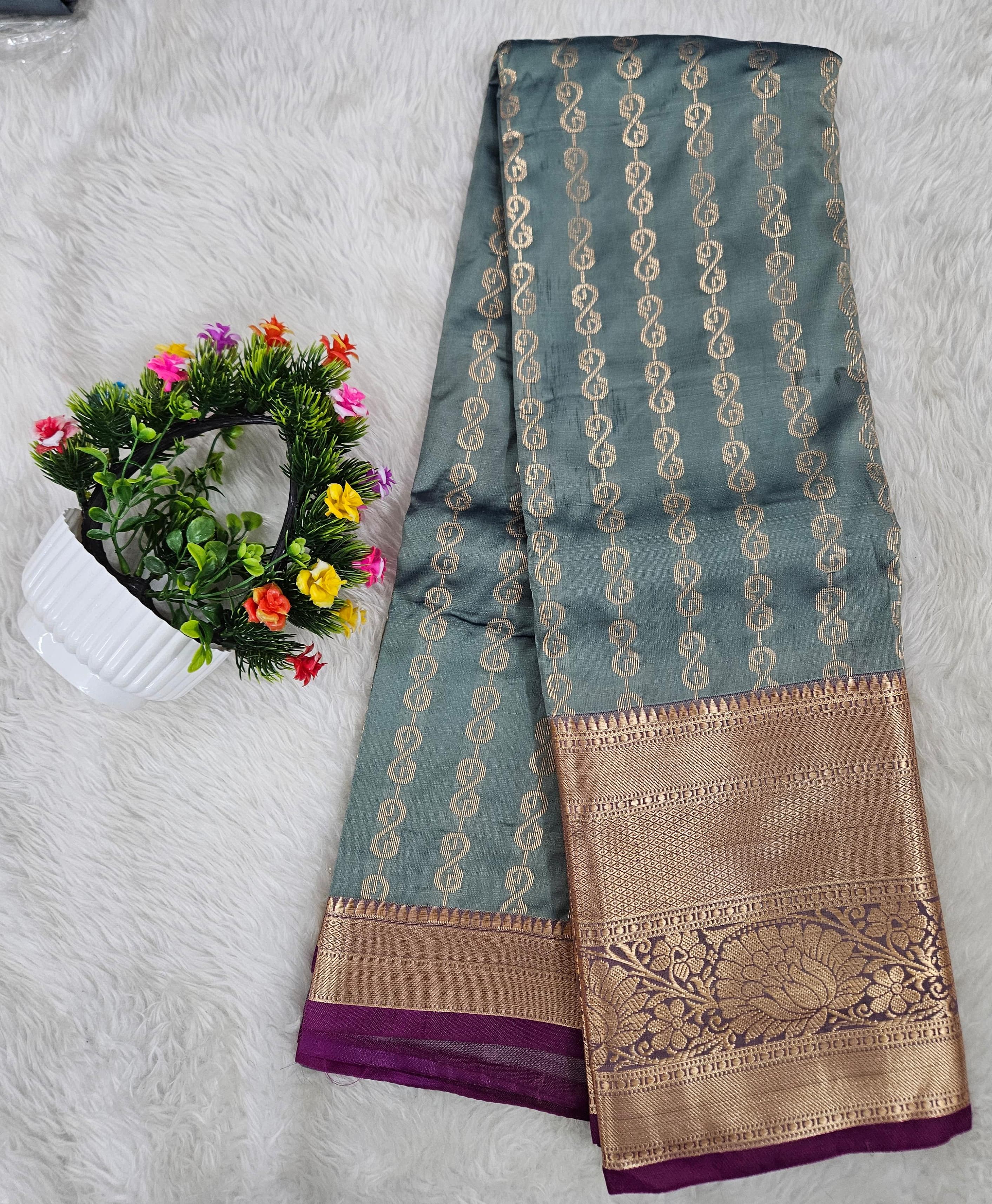 Dharmavaram pattu saree