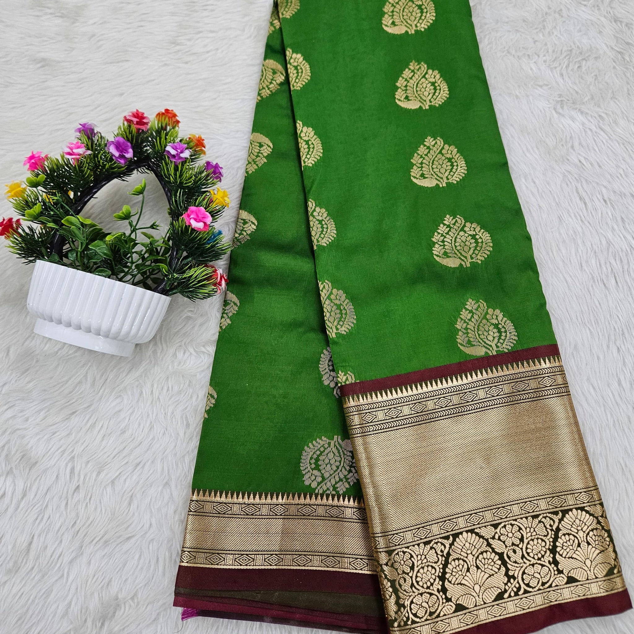 Dharmavaram pattu saree