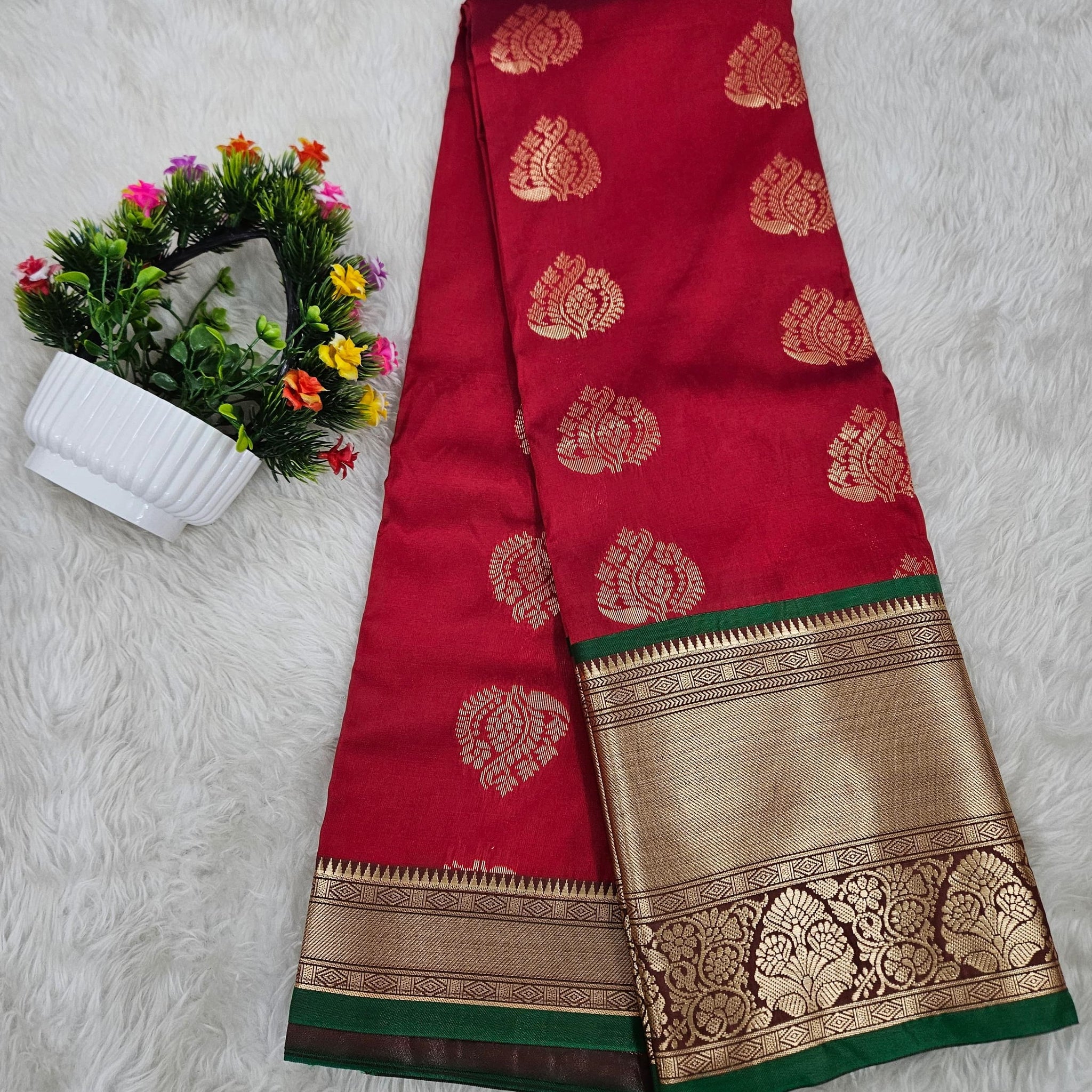 Dharmavaram pattu saree