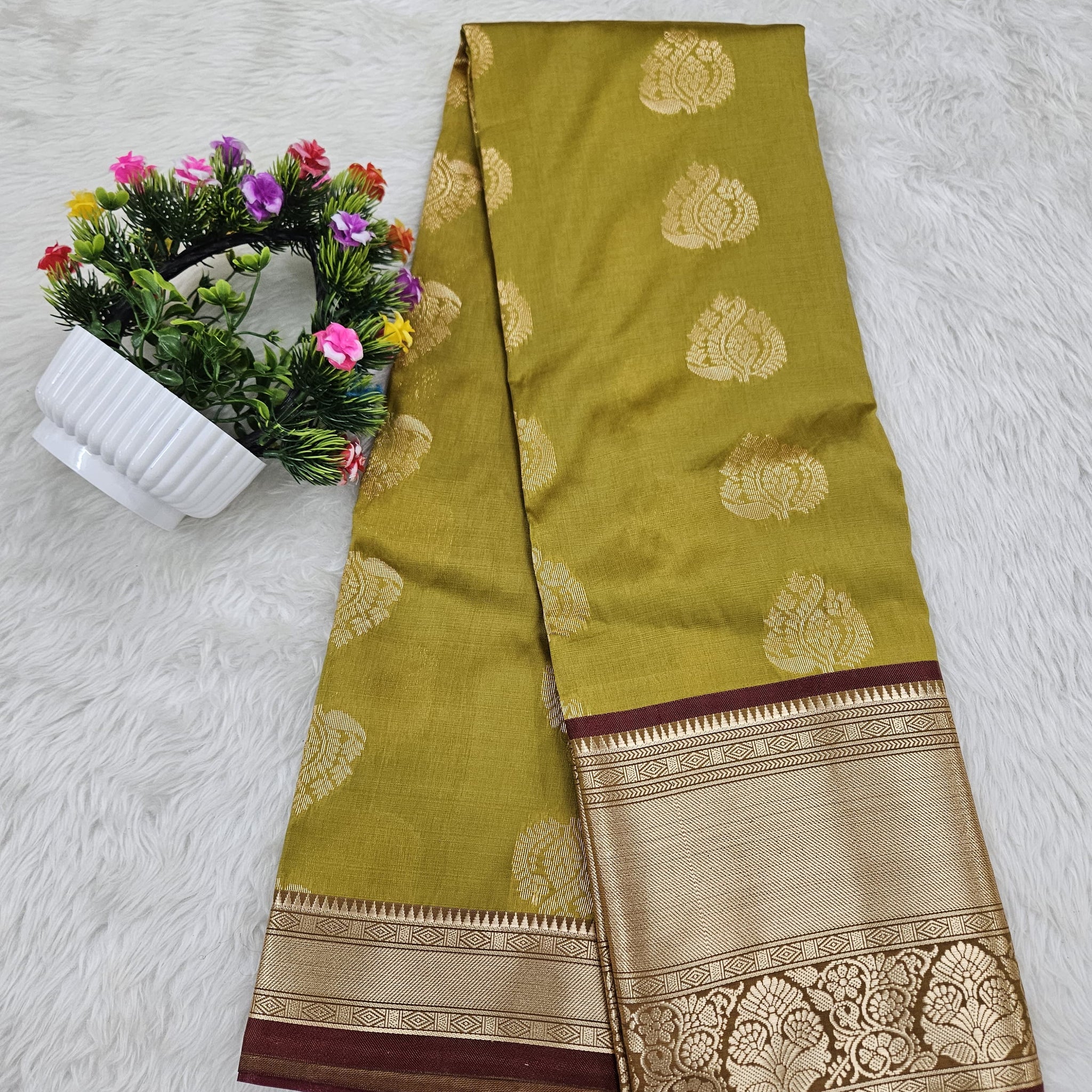 Dharmavaram pattu saree