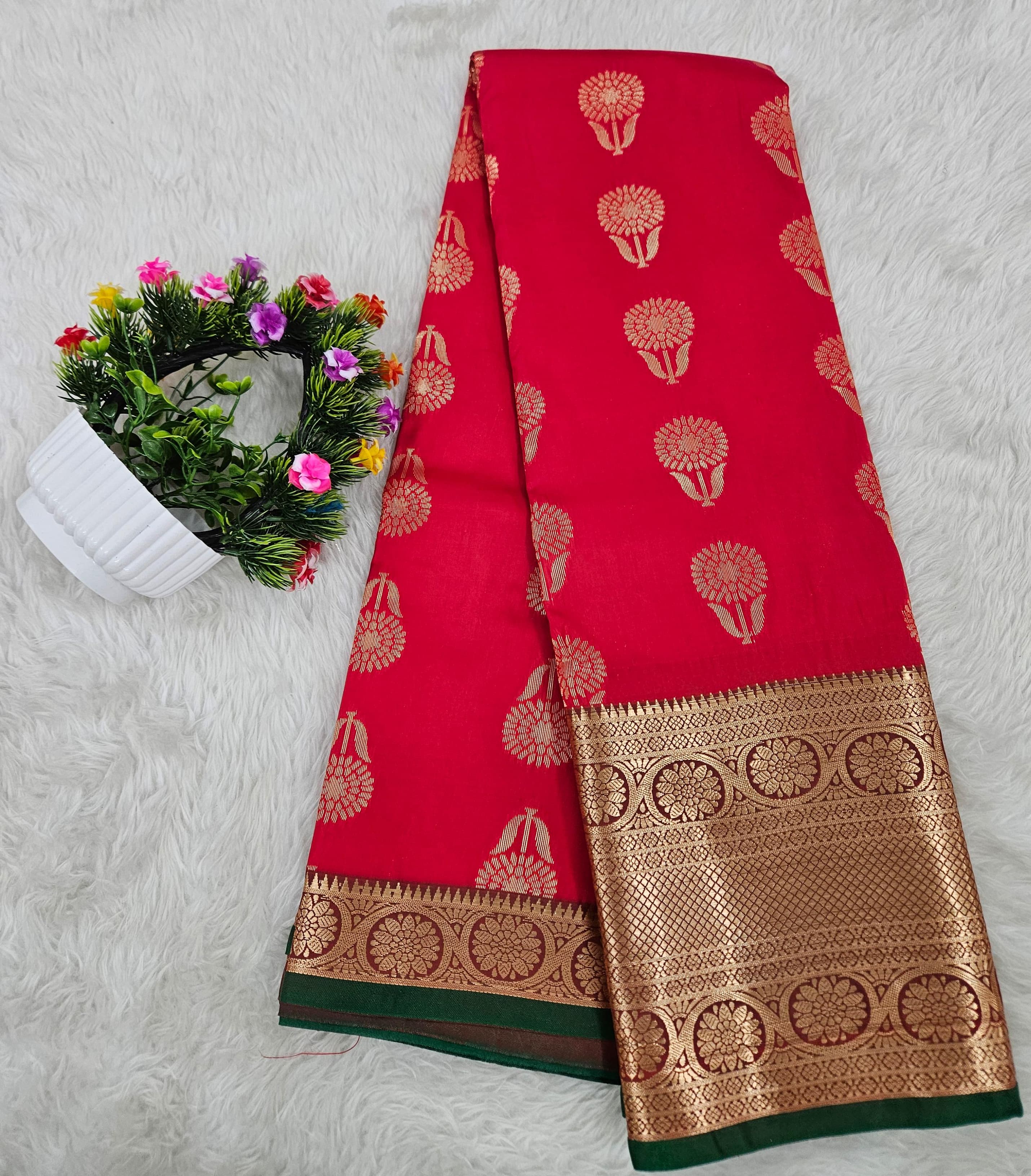 Dharmavaram pattu saree