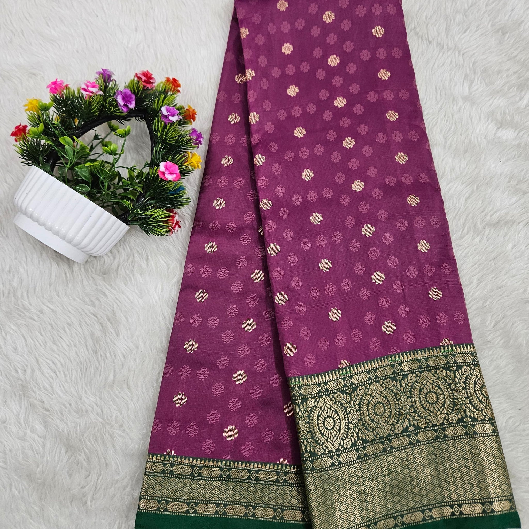 Dharmavaram pattu saree