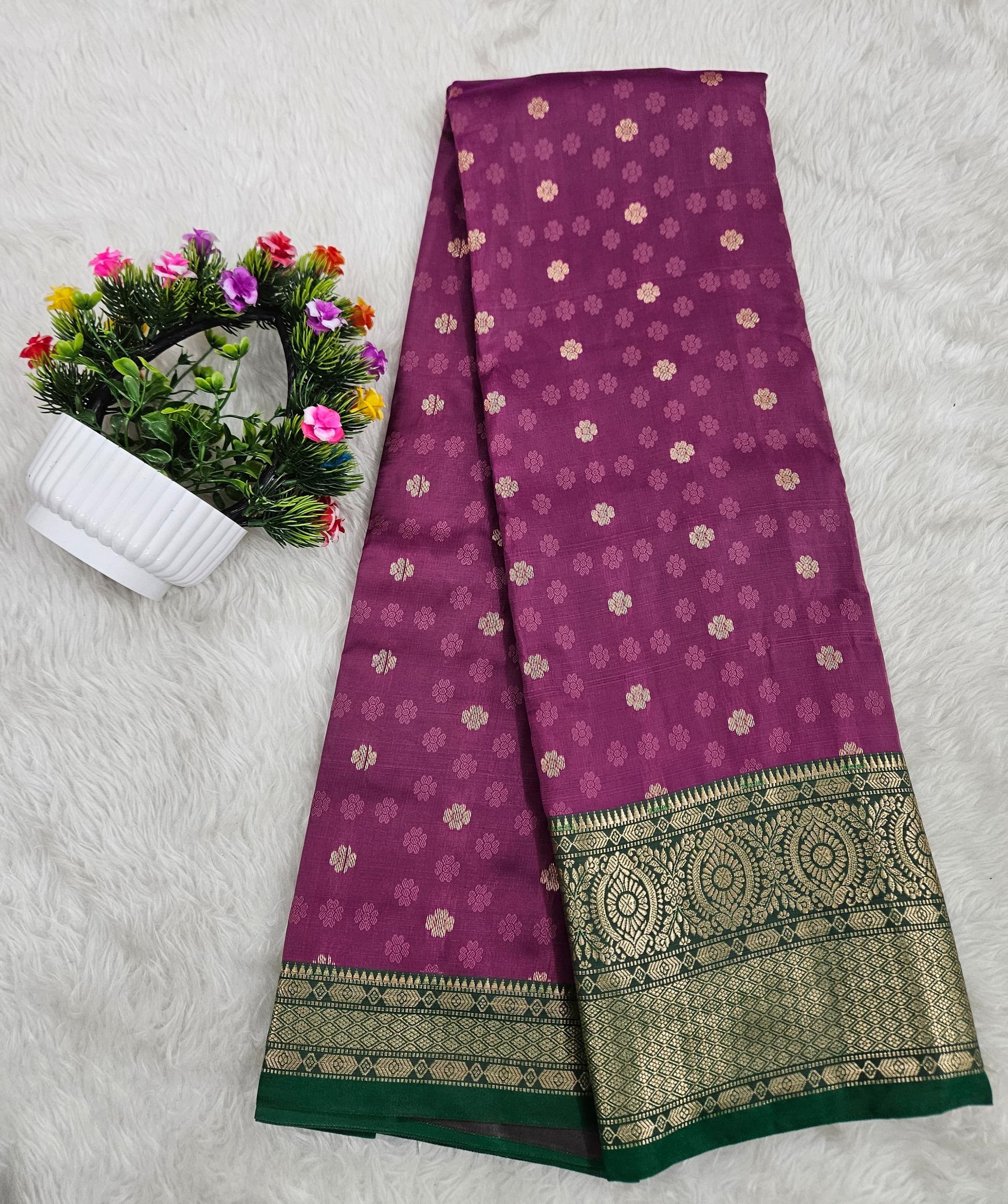 Dharmavaram pattu saree