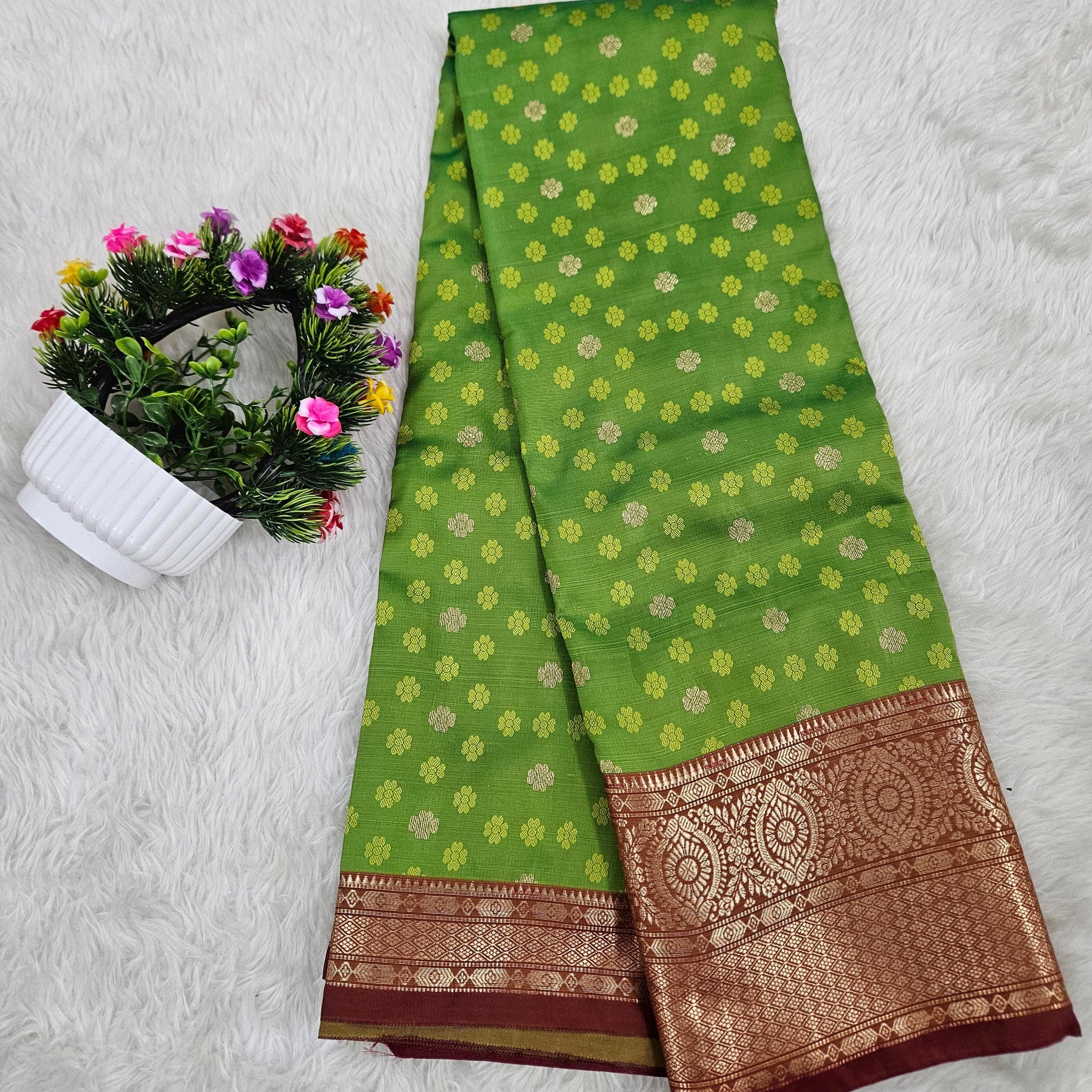 Dharmavaram pattu saree