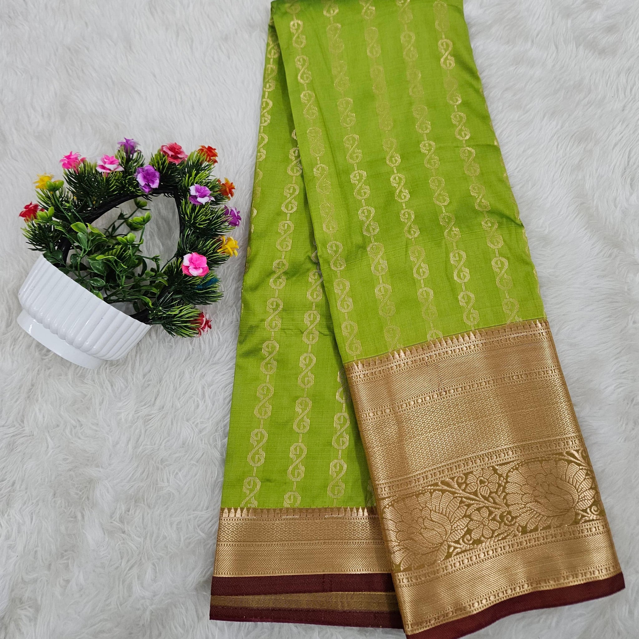 Dharmavaram pattu saree